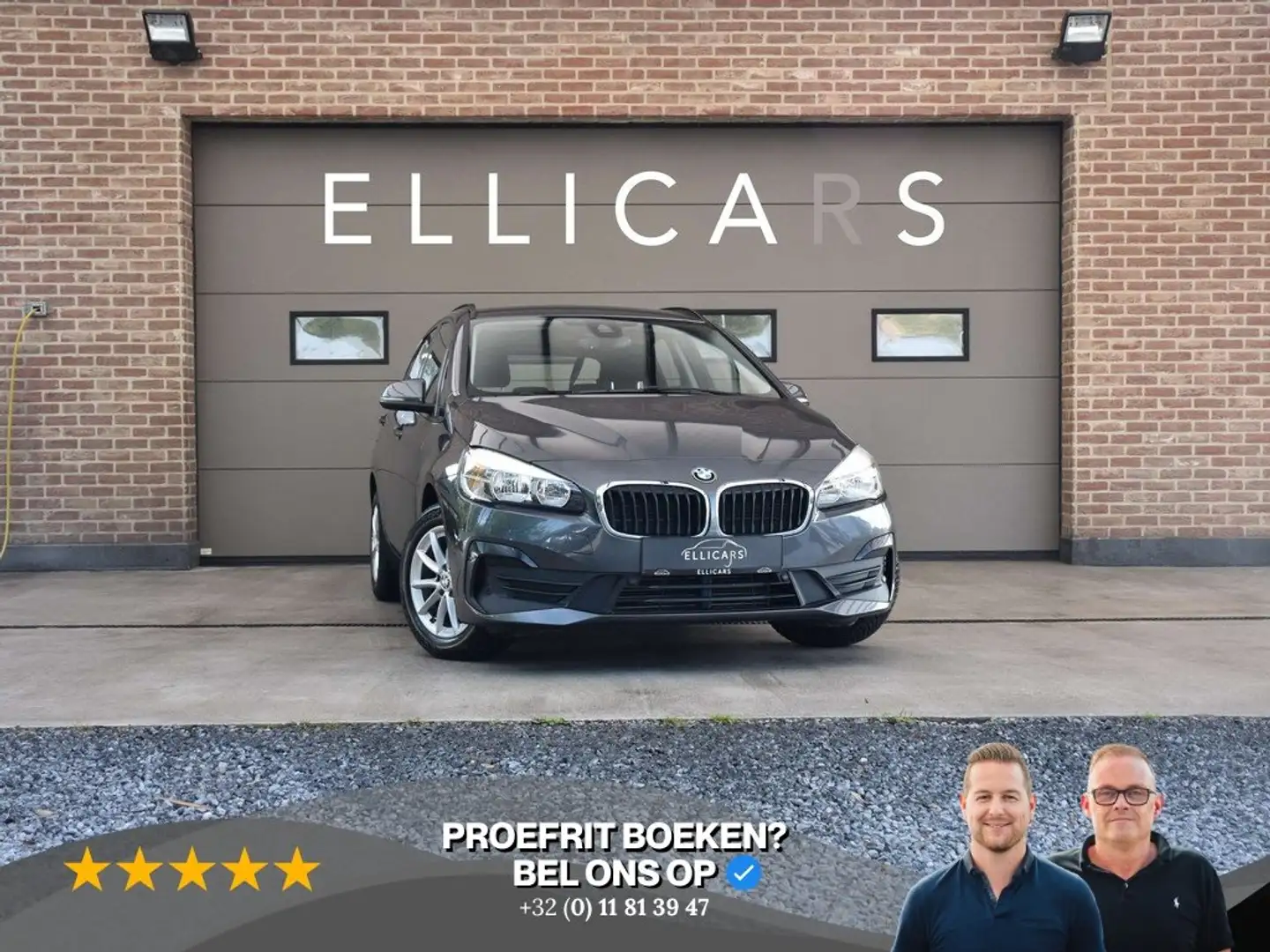 BMW 216 D ACTIVE TOURER / ADVANTAGE / GPS / PARKEERSENSORS Grigio - 1