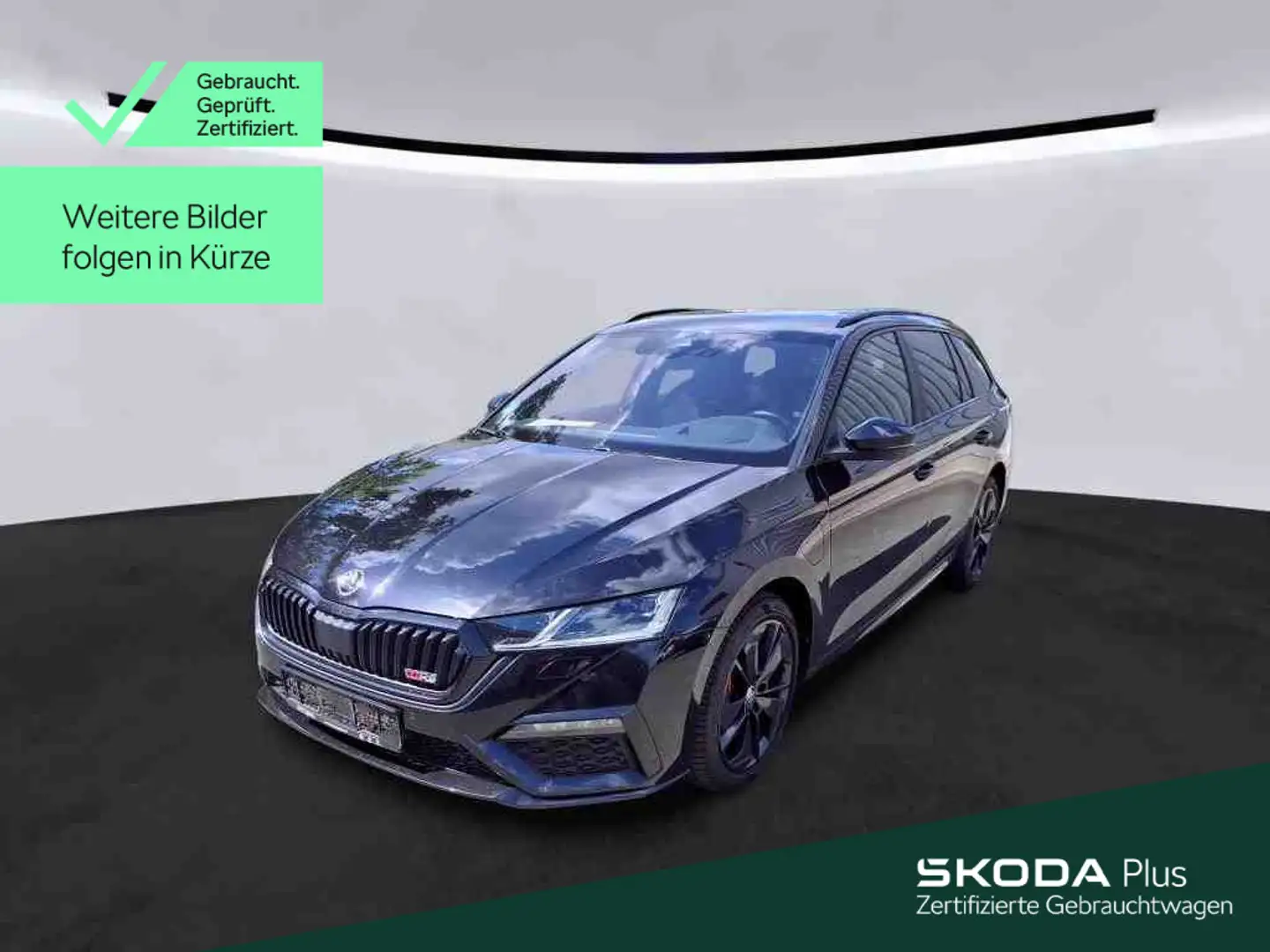 Skoda Octavia RS iV Combi 1.4TSI *NAVI*PANO*HUD*SHZ*AC Schwarz - 1