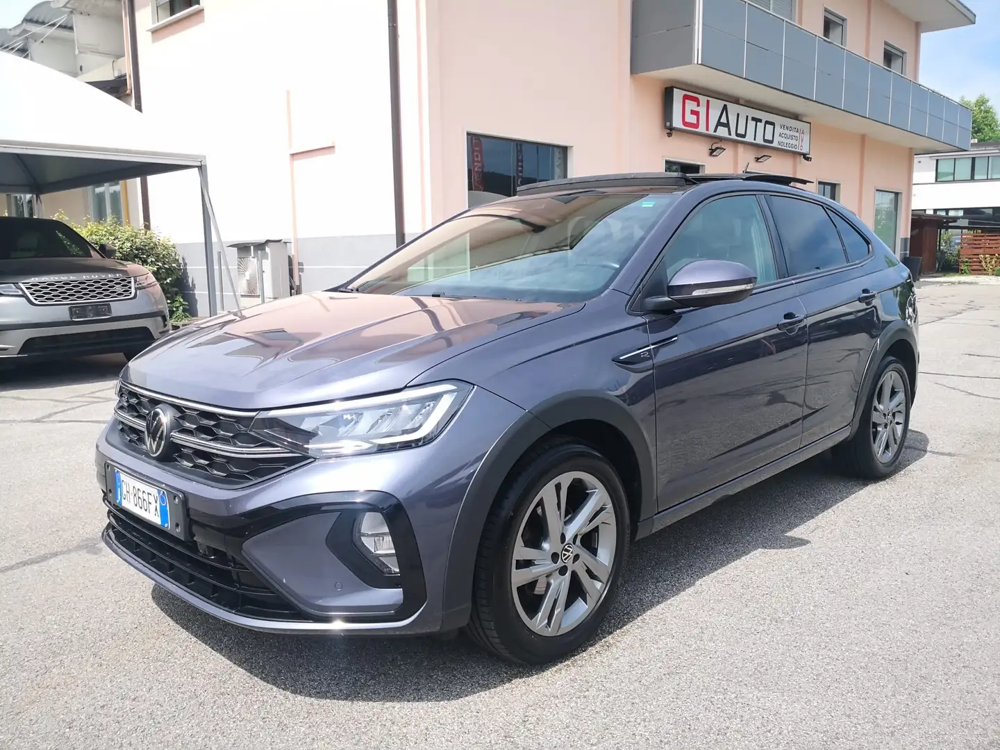 Volkswagen Taigo 1.0 TSI 110 CV R-Line ***TETTO***LED***CAR PLAY*** Grigio - 1