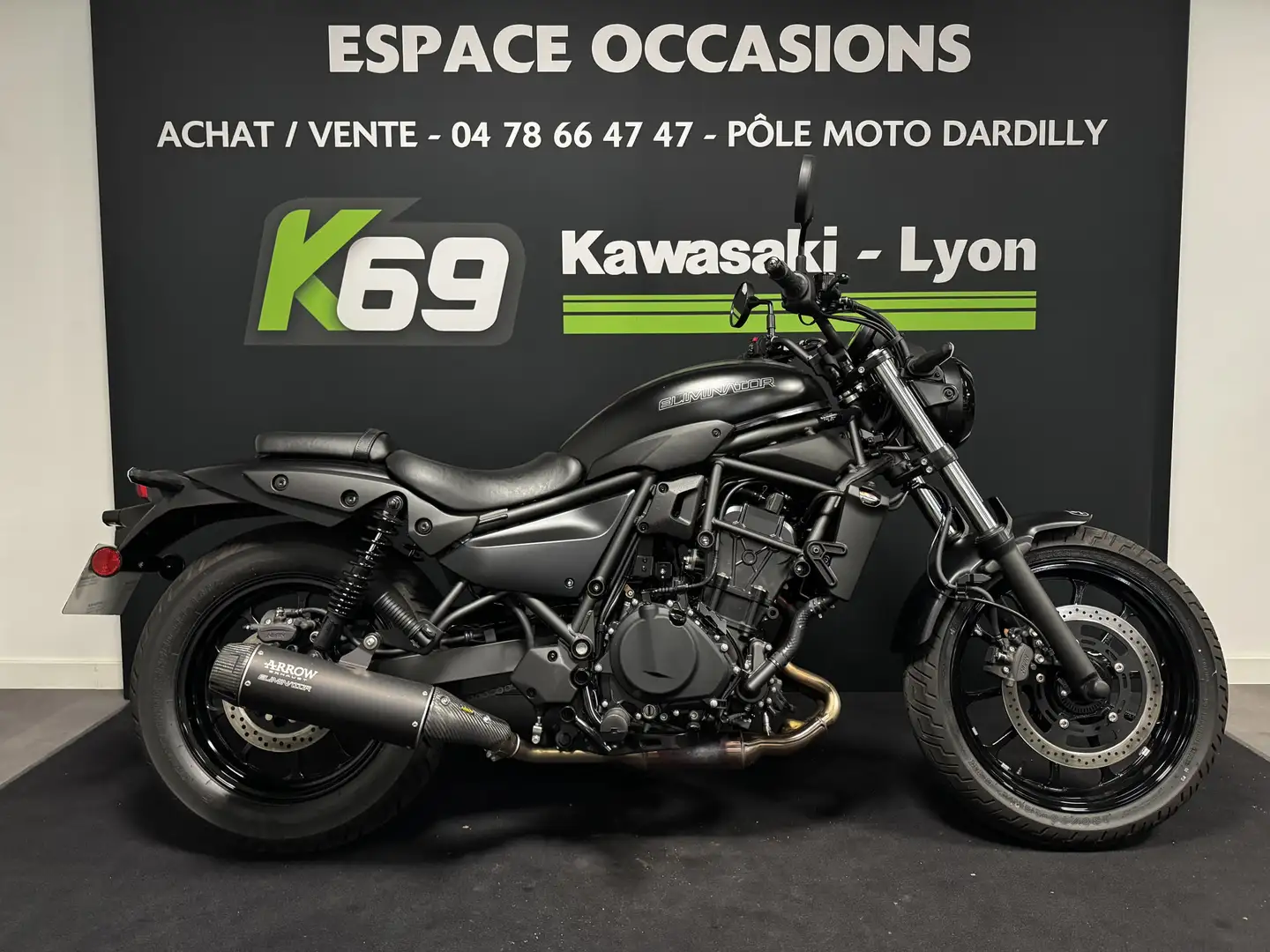 Kawasaki Eliminator 500 Schwarz - 1