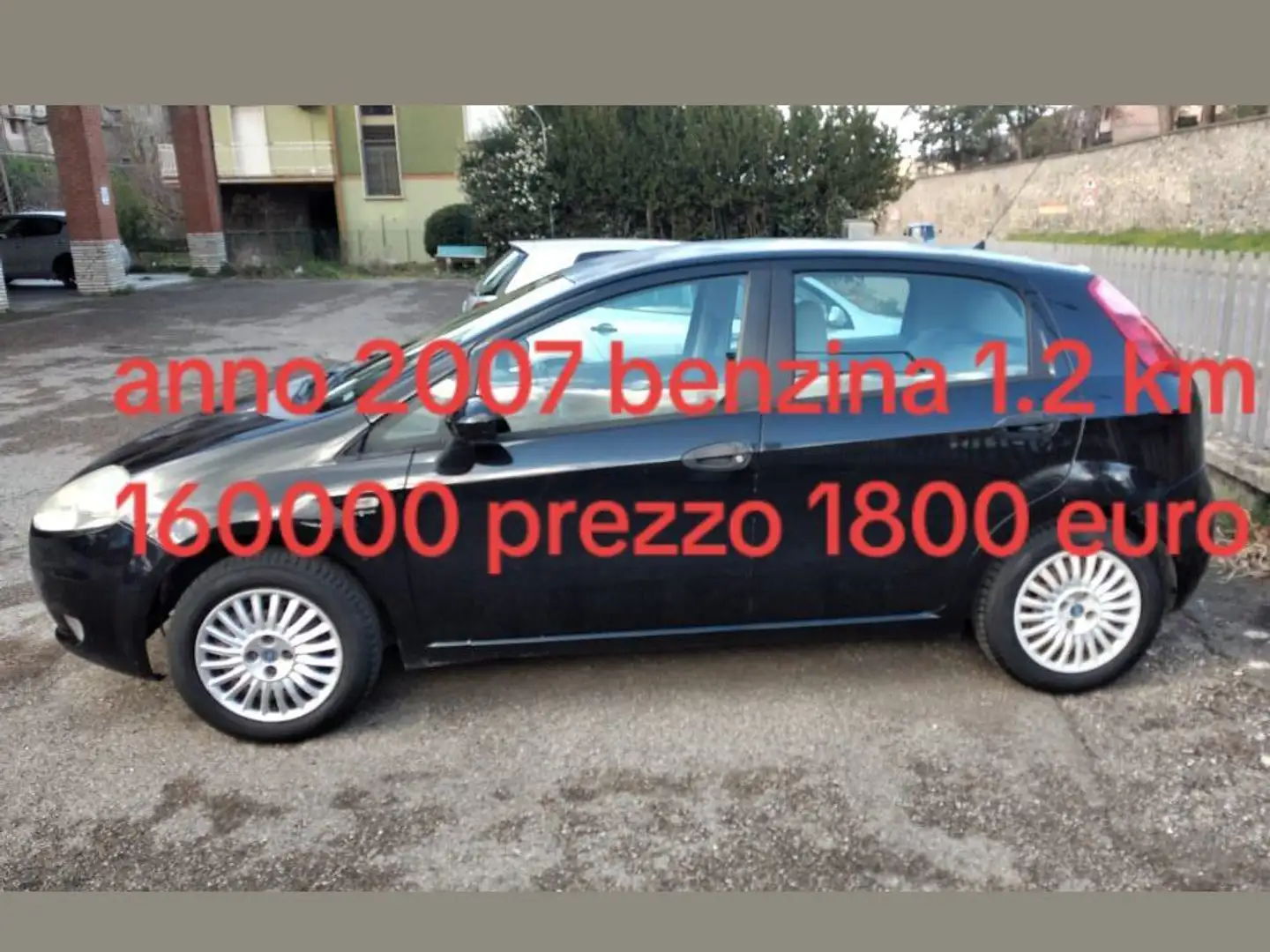Fiat Grande Punto Grande Punto 5p 1.2 Dynamic 65cv Nero - 1