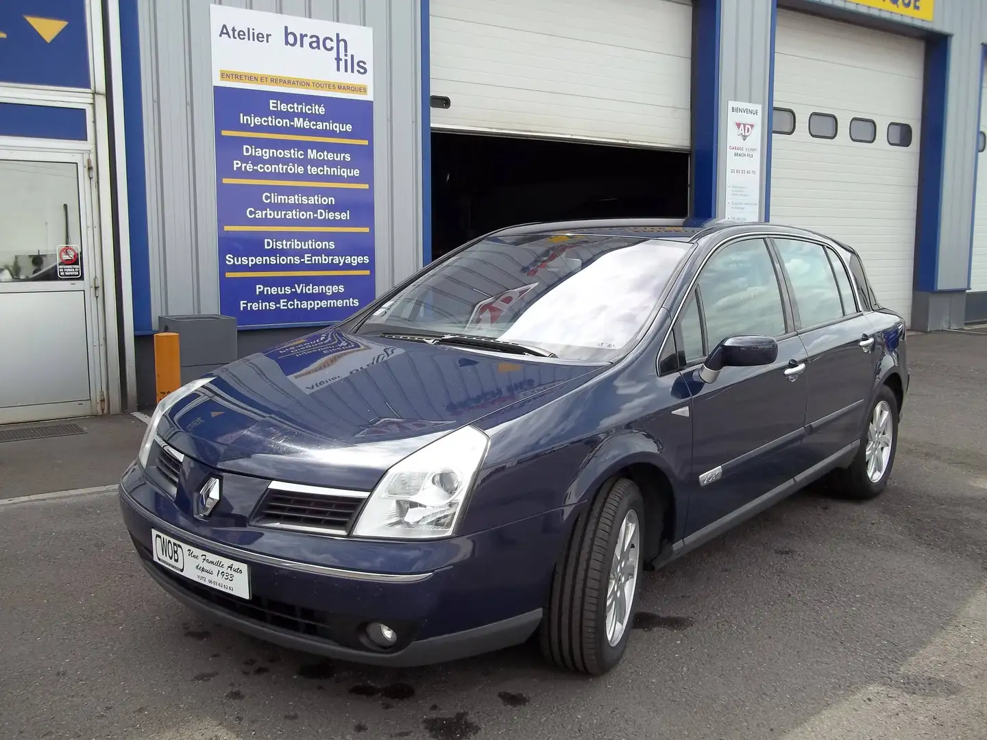 Renault Vel Satis Vel Satis 2.0 dCi Confort FAP Blau - 1