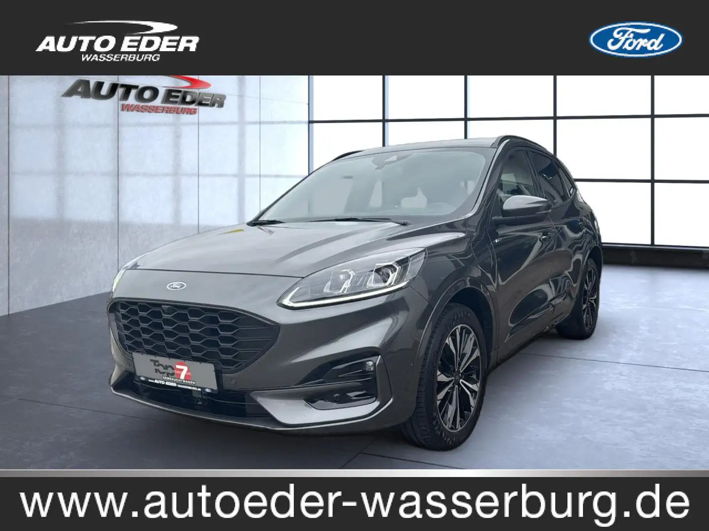 Ford Kuga ST-Line X 2.5 Plug-In Hybrid Bluetooth Navi Grijs - 1