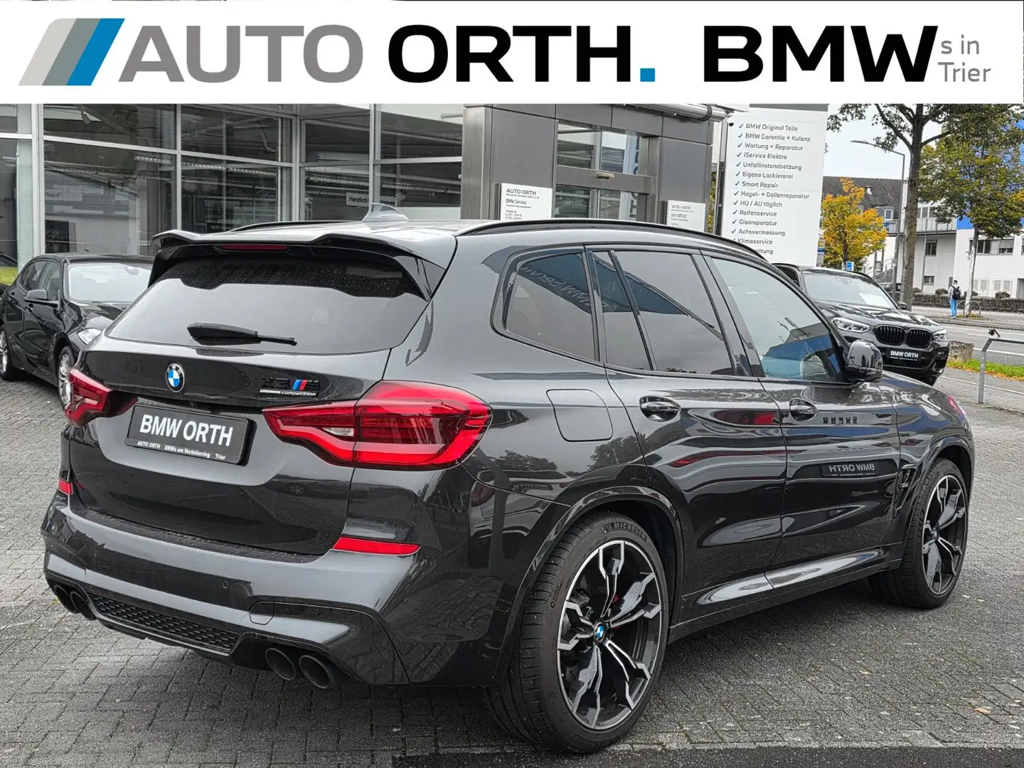 BMW X3 M Competition PANO HUD ACC KAMERA AHK h/k 21" Grau - 2