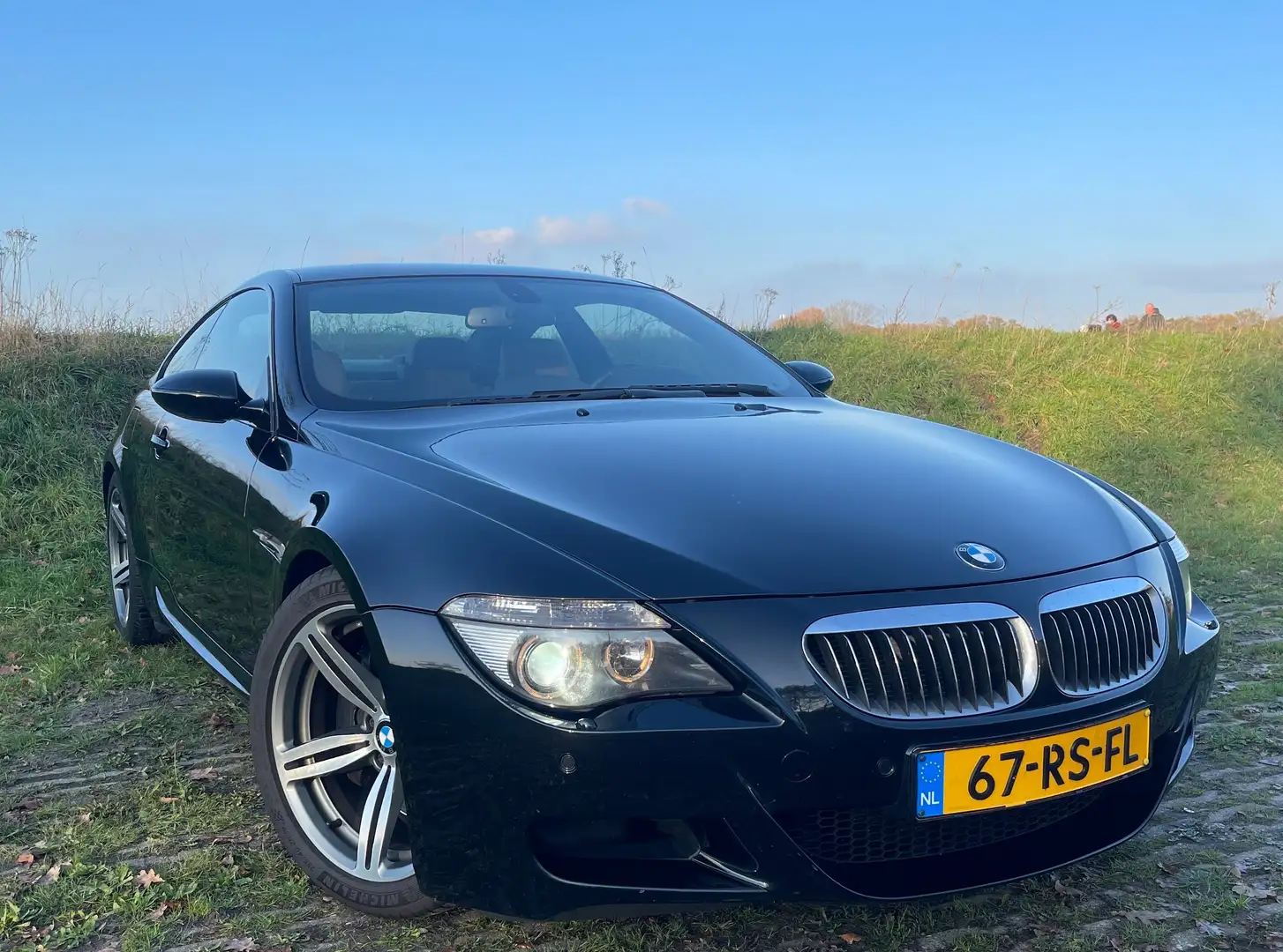 BMW M6 BMW M6 5.0 V10 |OrgNL|NAP|Head-Up|Memory| Zwart - 1