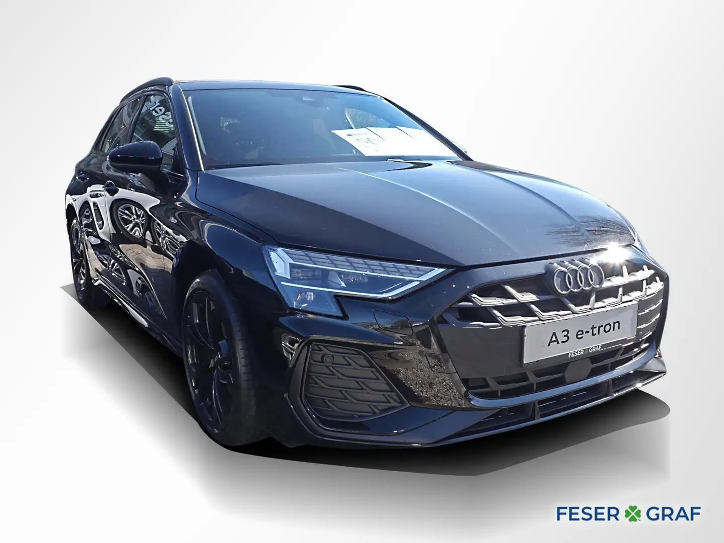 Audi A3 40 TFSIe 2x S line AHK LED RüKa Schwarz - 2