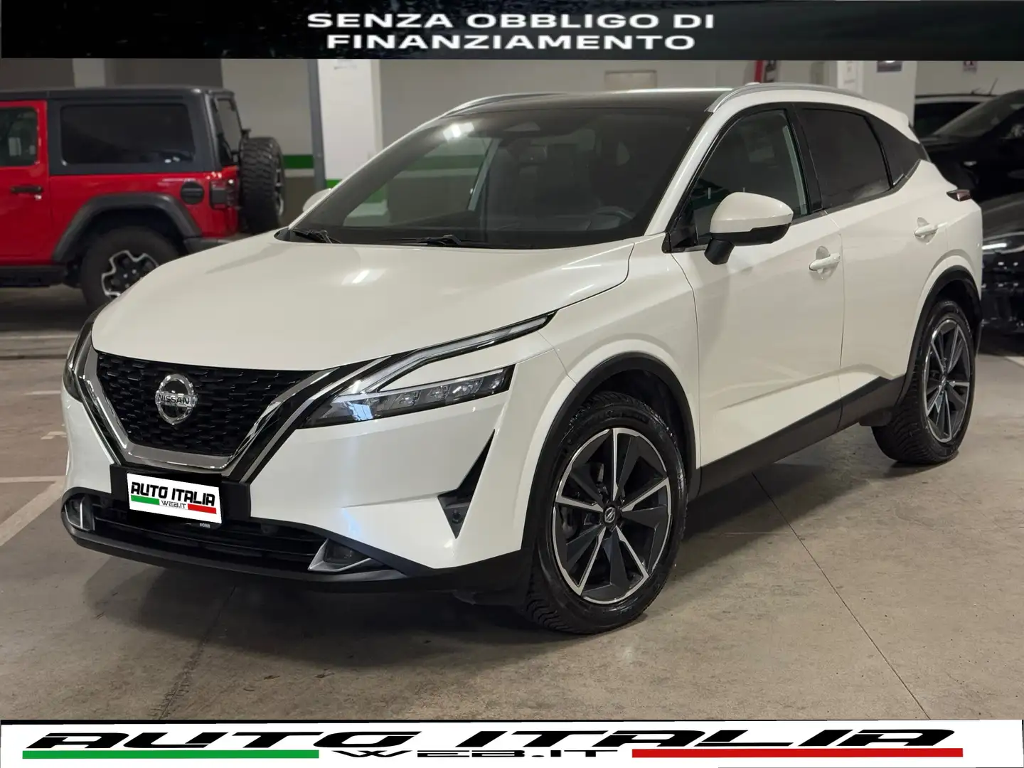Nissan Qashqai MY2022 1.3MHEV PREZZOREALE#TEKNA#2wd#140cv#HEADUP Blanc - 1