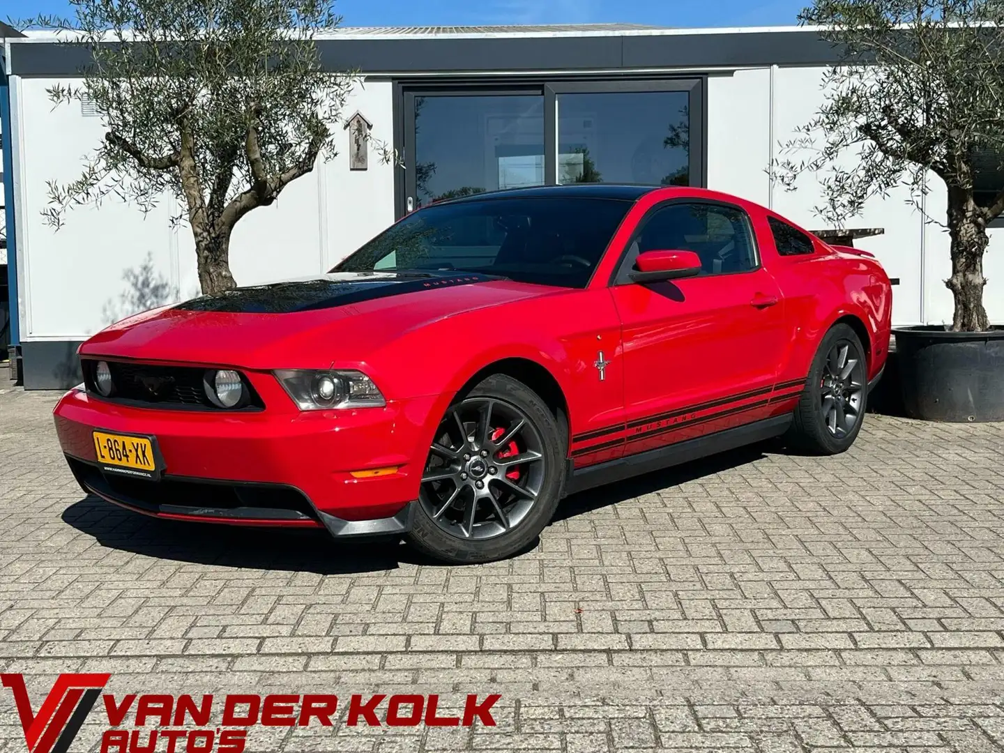 Ford Mustang USA 4.6 V8 Leder Cruise Airco Stoelverwarming Rojo - 1