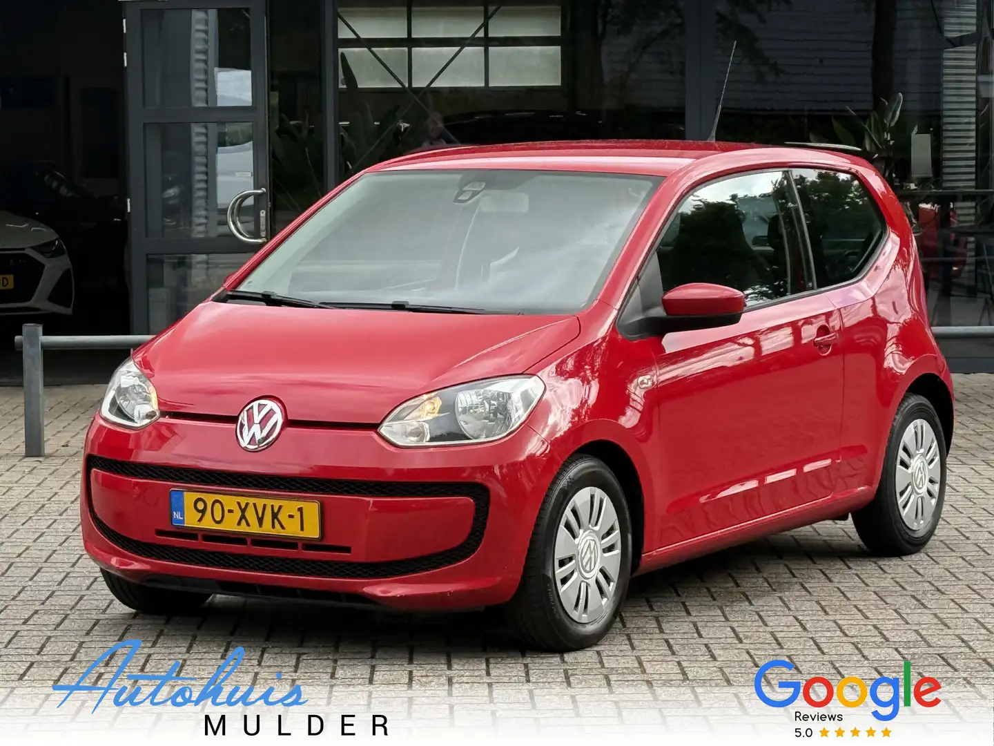 Volkswagen up! 1.0 move up! BlueMotion Airco/Elktr pakket NAP Nie Rood - 1