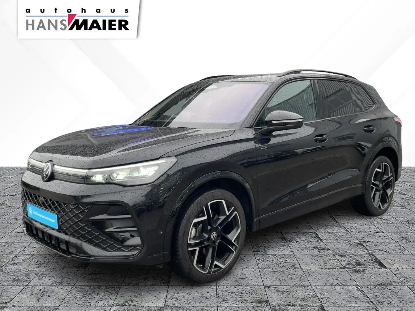 Volkswagen Tiguan R-Line TDI 4Mot. DSG DCC Pano ACC StdHz Schwarz - 2