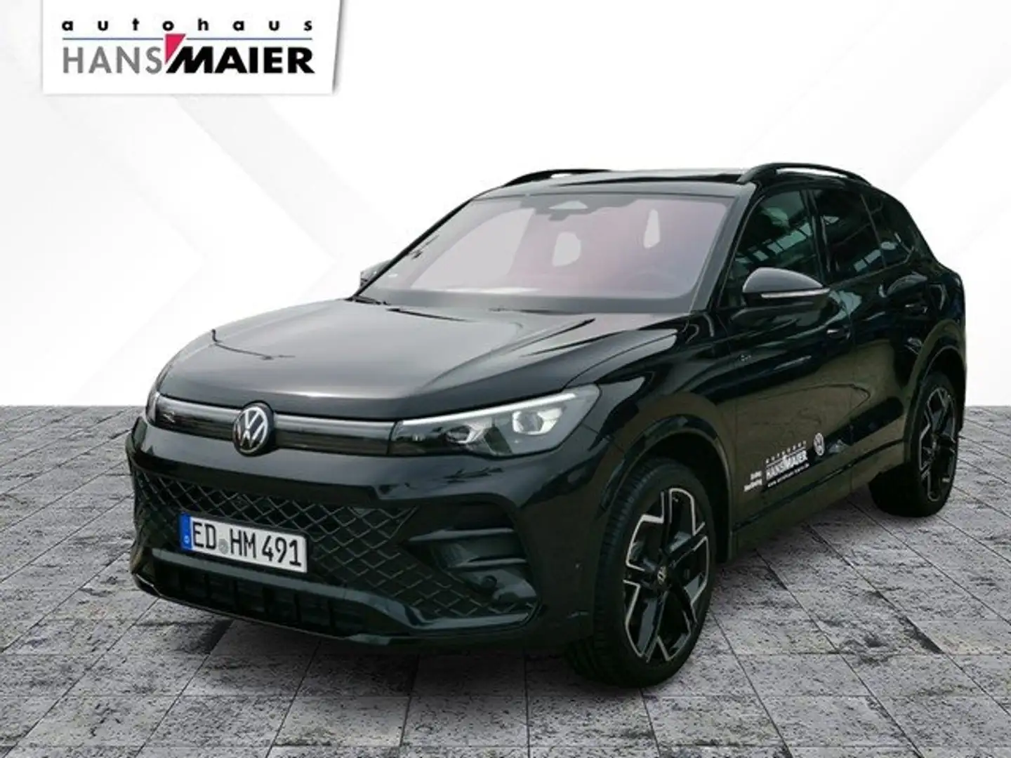 Volkswagen Tiguan R-Line TDI 4Mot. DSG DCC Pano ACC StdHz Noir - 2