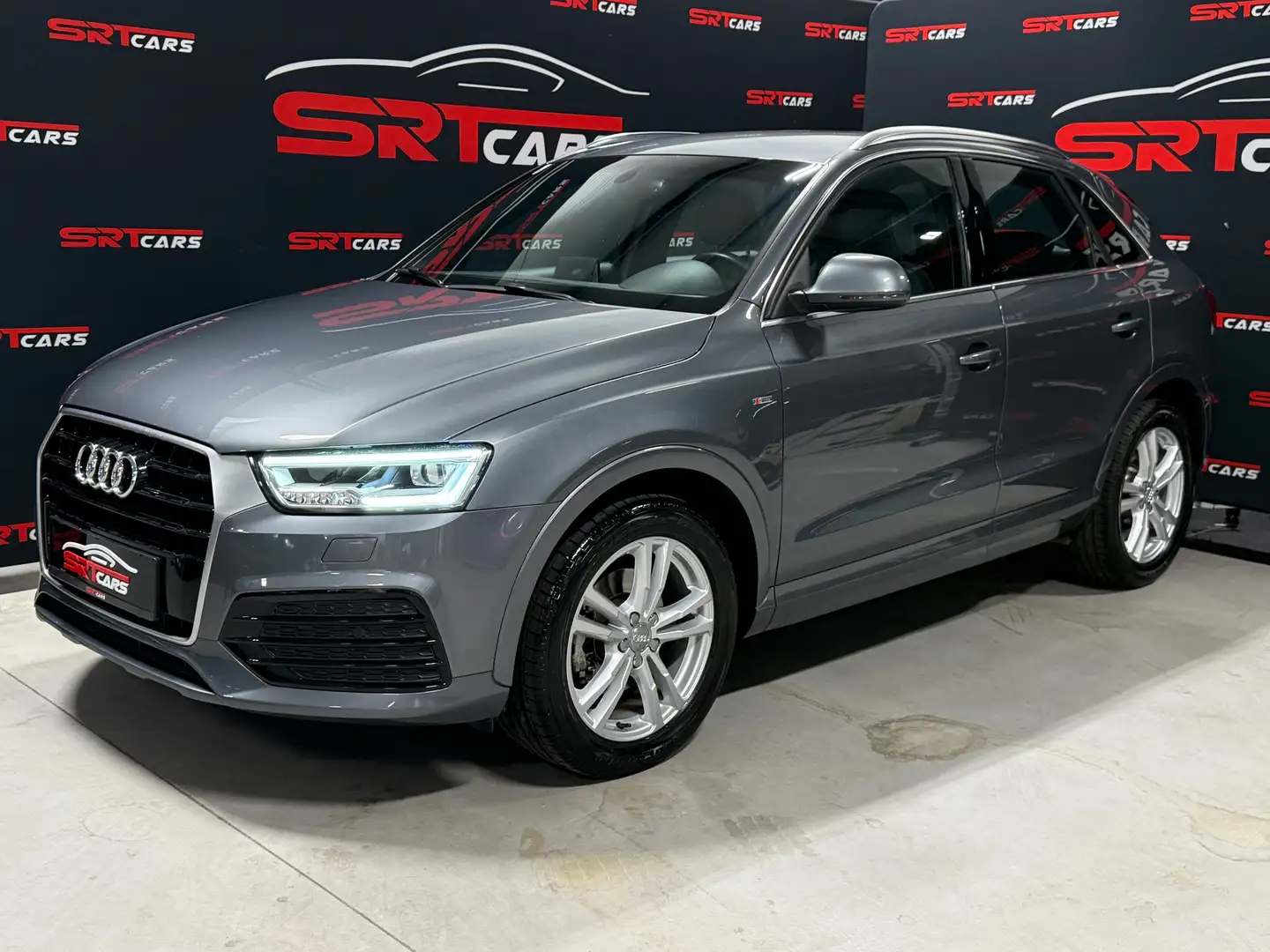 Audi Q3 1,4 TFSI Sport Aut.*Sline*Leder*Navi*LED*1.BESITZ Grau - 1