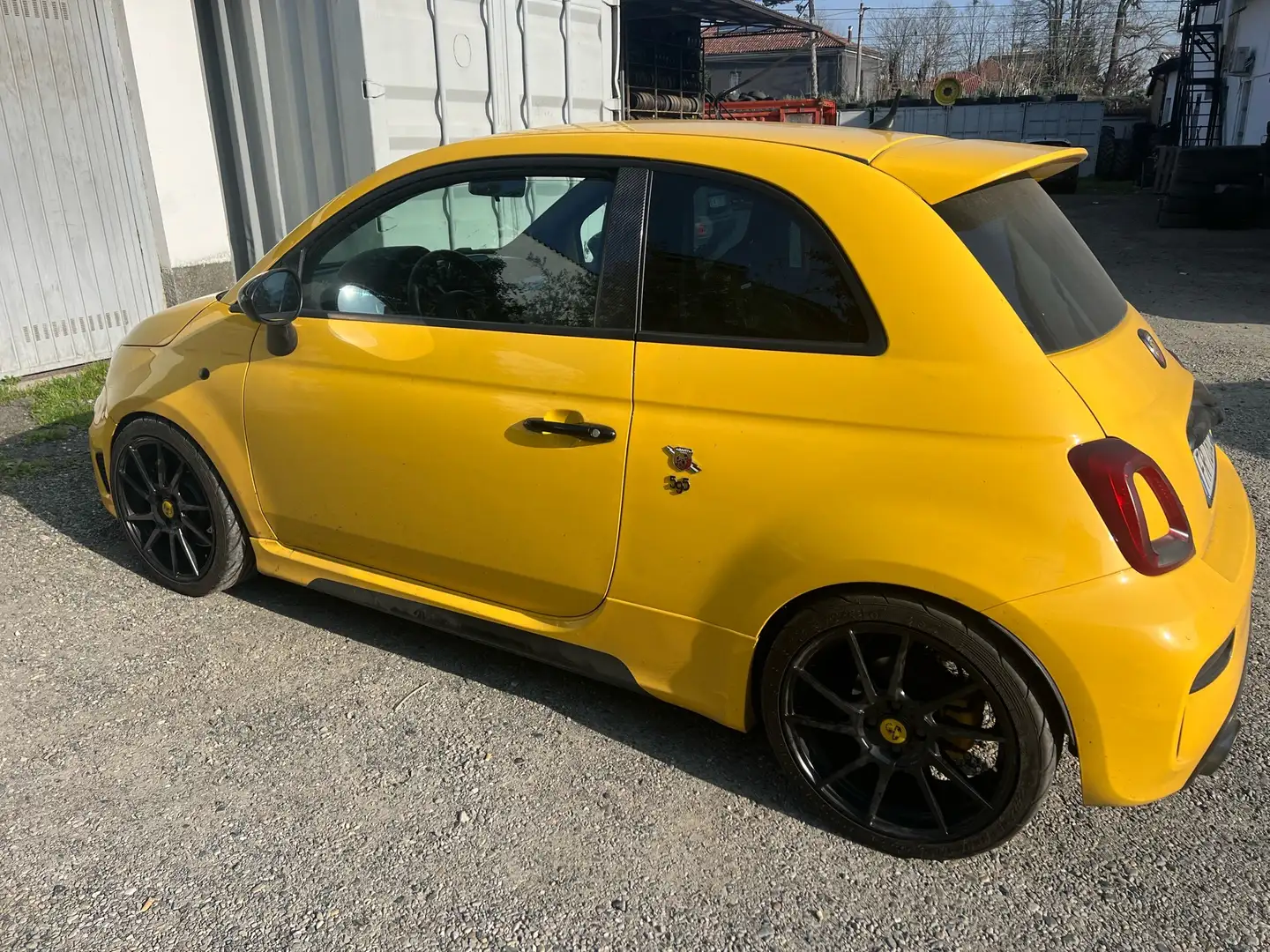 Abarth 595 stage 3 over 200cv Gelb - 2