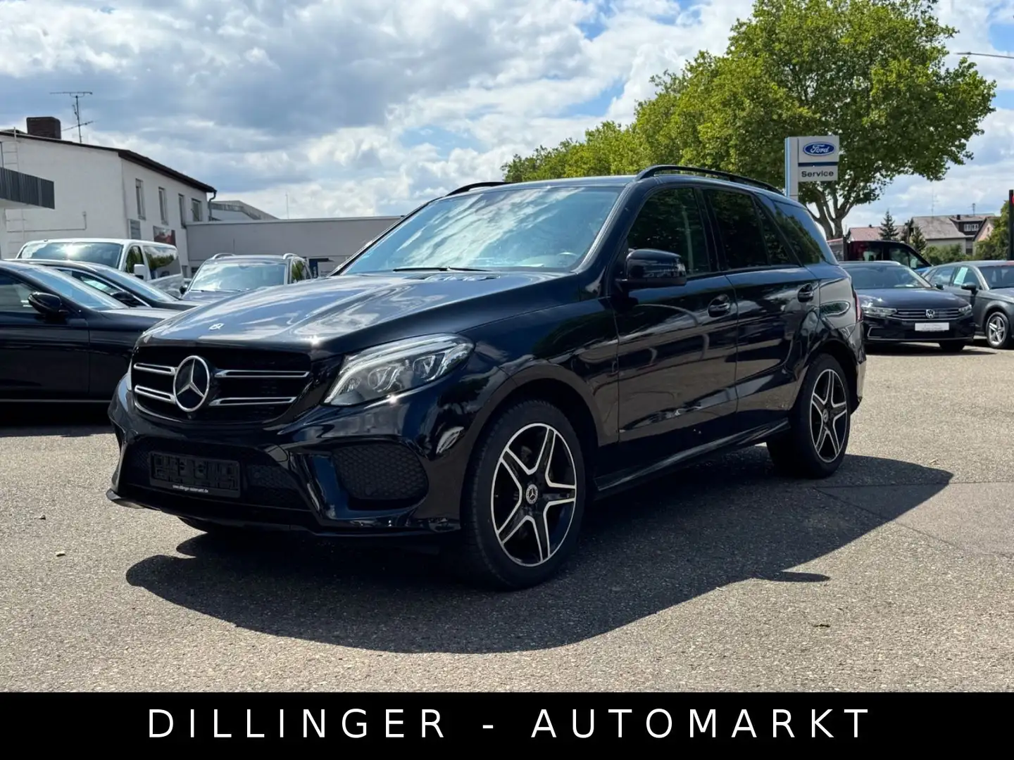 Mercedes-Benz GLE 350 d 4Matic AMG LINE Distronic 360° H&K Black - 1