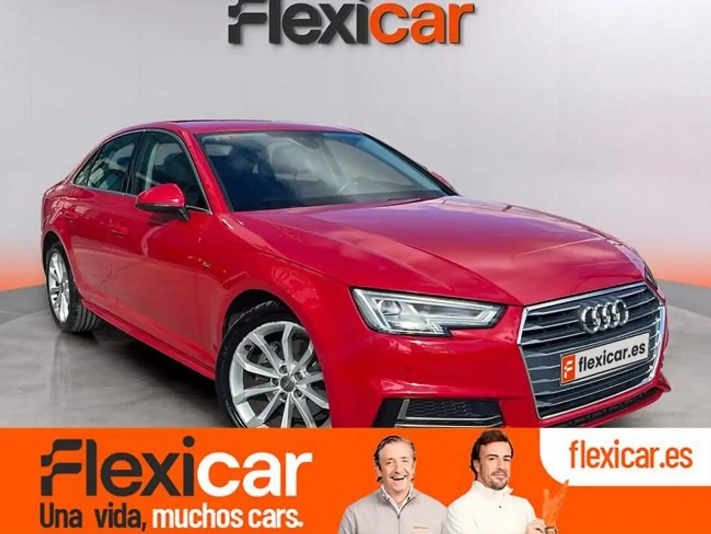 Audi A4 2.0 TDI  150 CV Rojo - 1