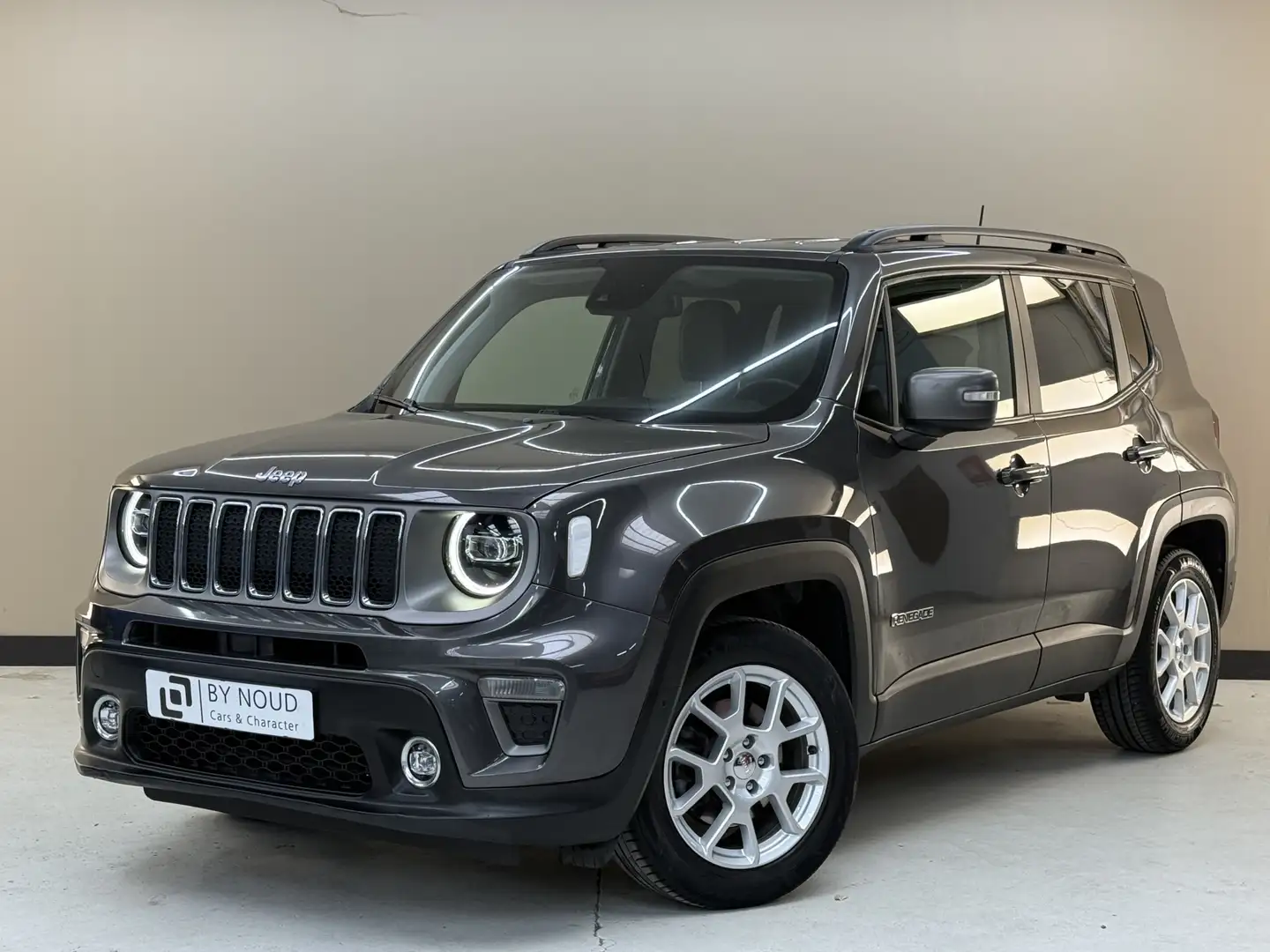 Jeep Renegade 1.0T Limited, 120Pk, 2018, 1ste eigenaar, Volledig Gris - 1