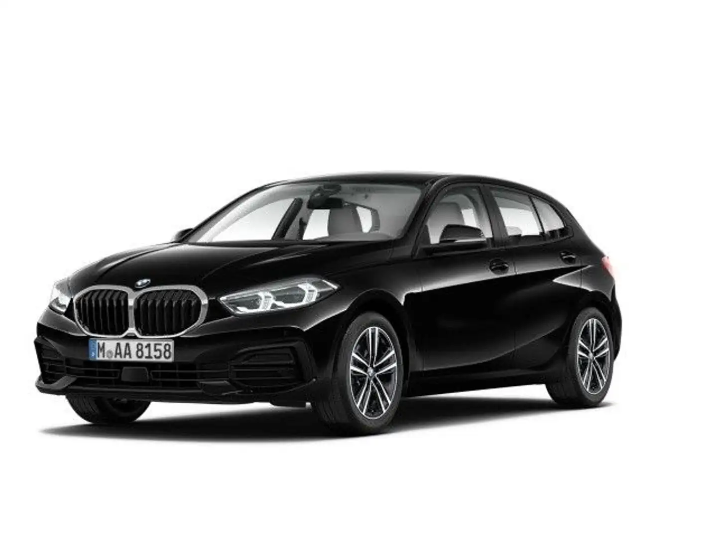 BMW 118 i Advantage Aut. Navi LED PDC Sitzheizung Schwarz - 1