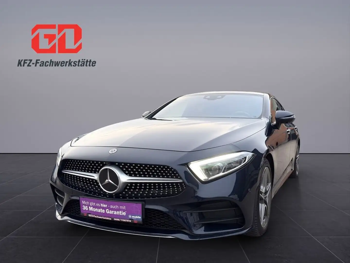 Mercedes-Benz CLS 400 d 4Matic,Schiebedach,Massagesitze,AMG-line Blau - 1
