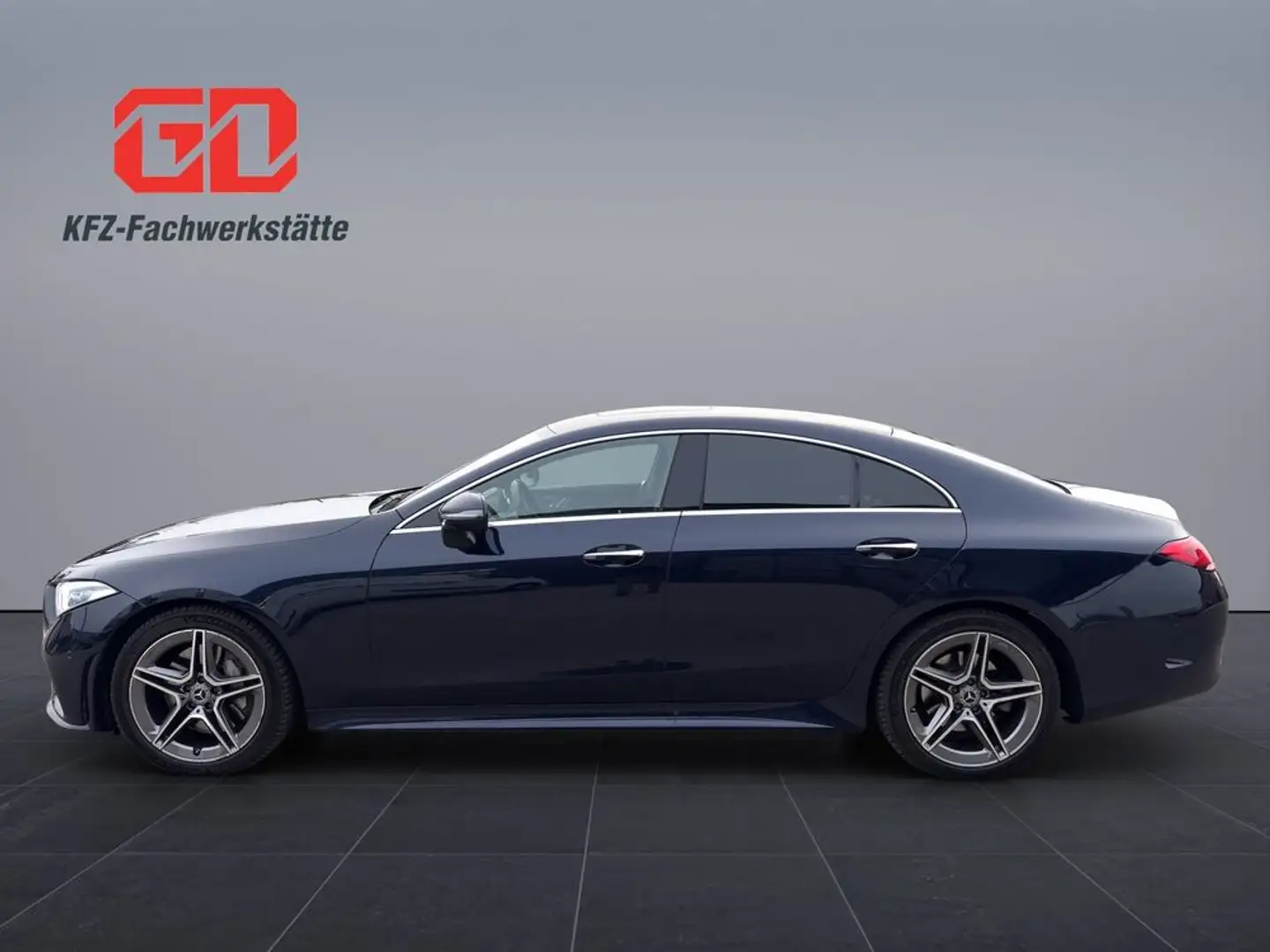 Mercedes-Benz CLS 400 d 4Matic,Schiebedach,Massagesitze,AMG-line Blau - 2