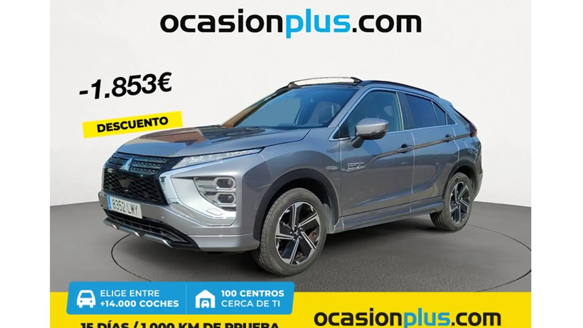 Mitsubishi Eclipse Cross PHEV Kaiteki + 4WD Gris - 1
