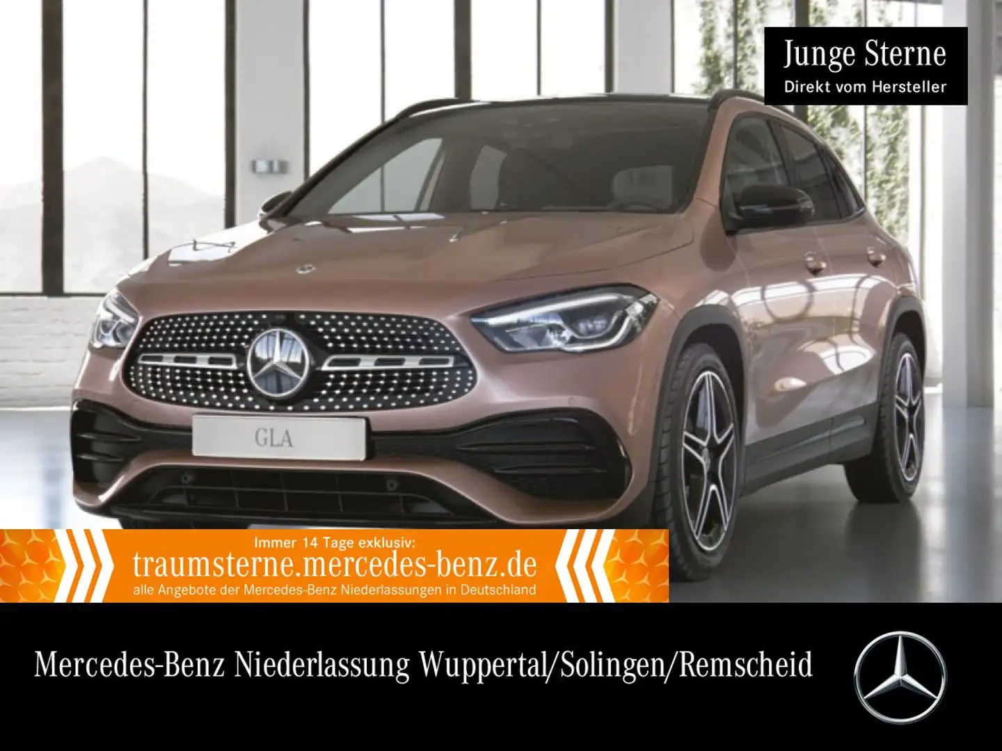 Mercedes-Benz GLA 250 e AMG+NIGHT+PANO+AHK+LED+KAMERA+19"+TOTW Bronze - 1
