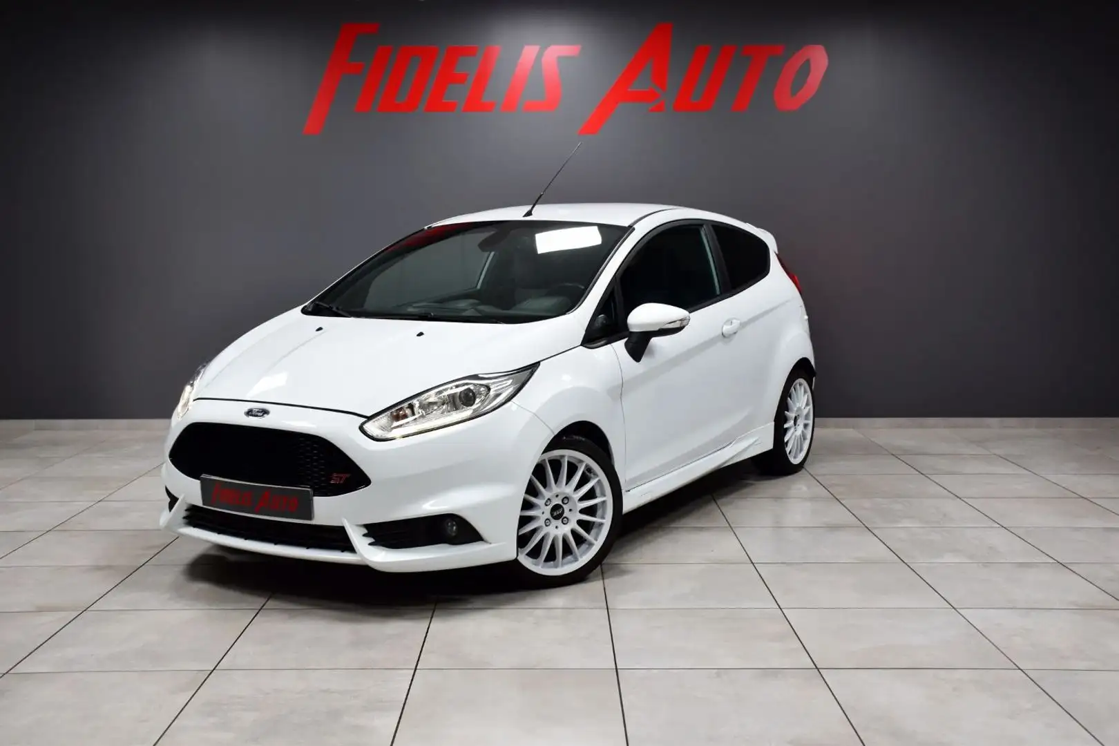 Ford Fiesta 1.6 ECOBOOST 182 CH KEYLESS/REGULATEUR/RECARO Blanco - 1