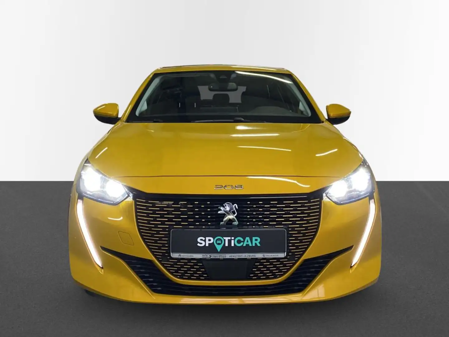 Peugeot 208 Elektromotor 136 Allure Pack Gelb - 2