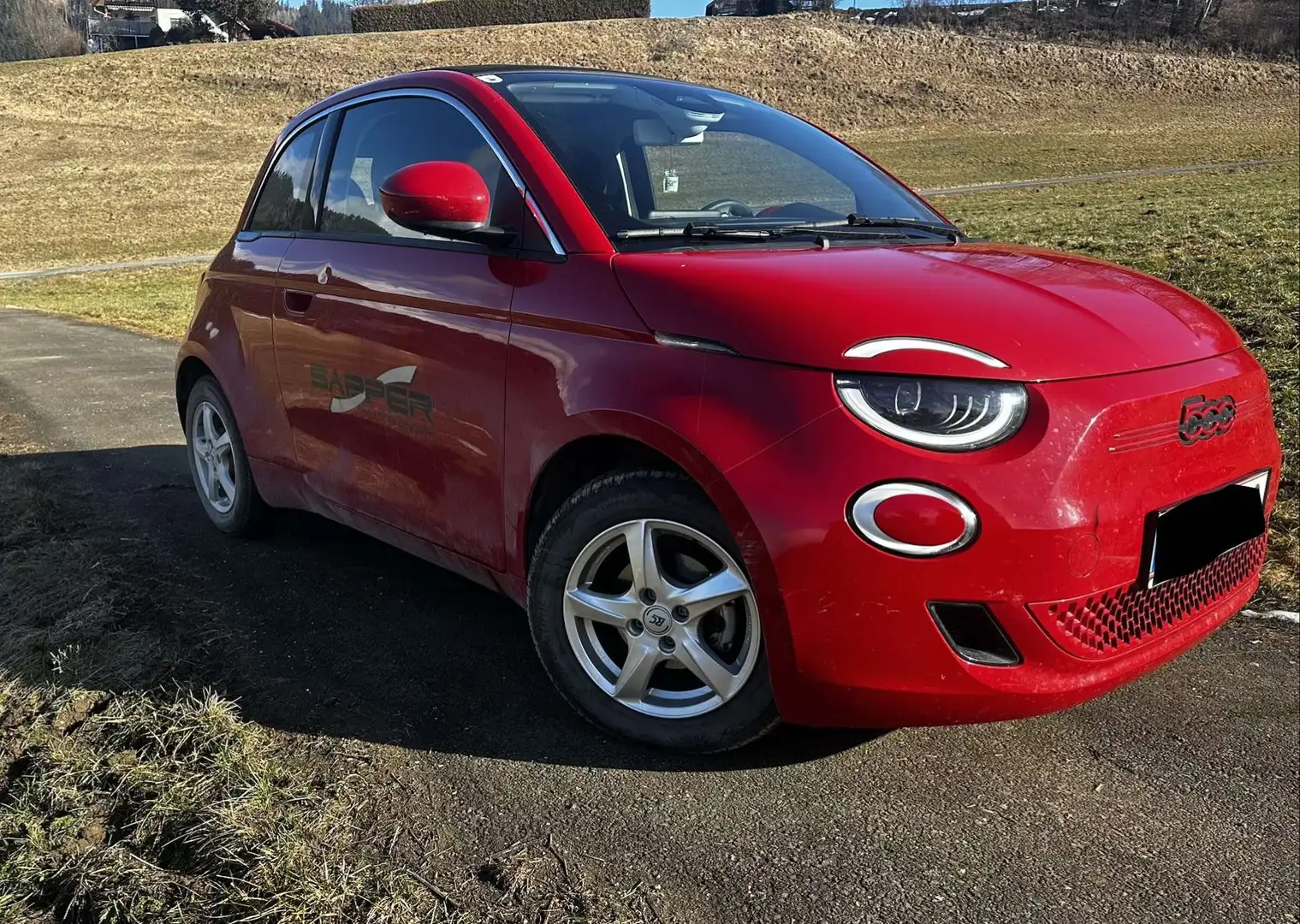 Fiat 500e Red Edition Rot - 1