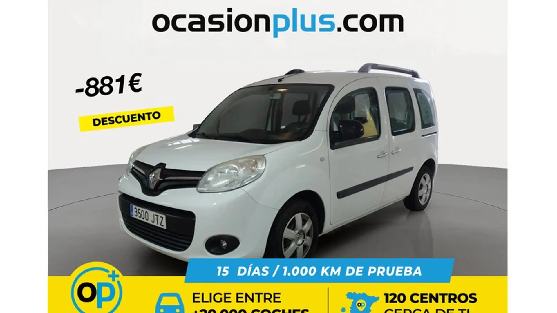 Renault Kangoo Combi 1.5dCi En. Expression M1-AF 66kW Weiß - 1