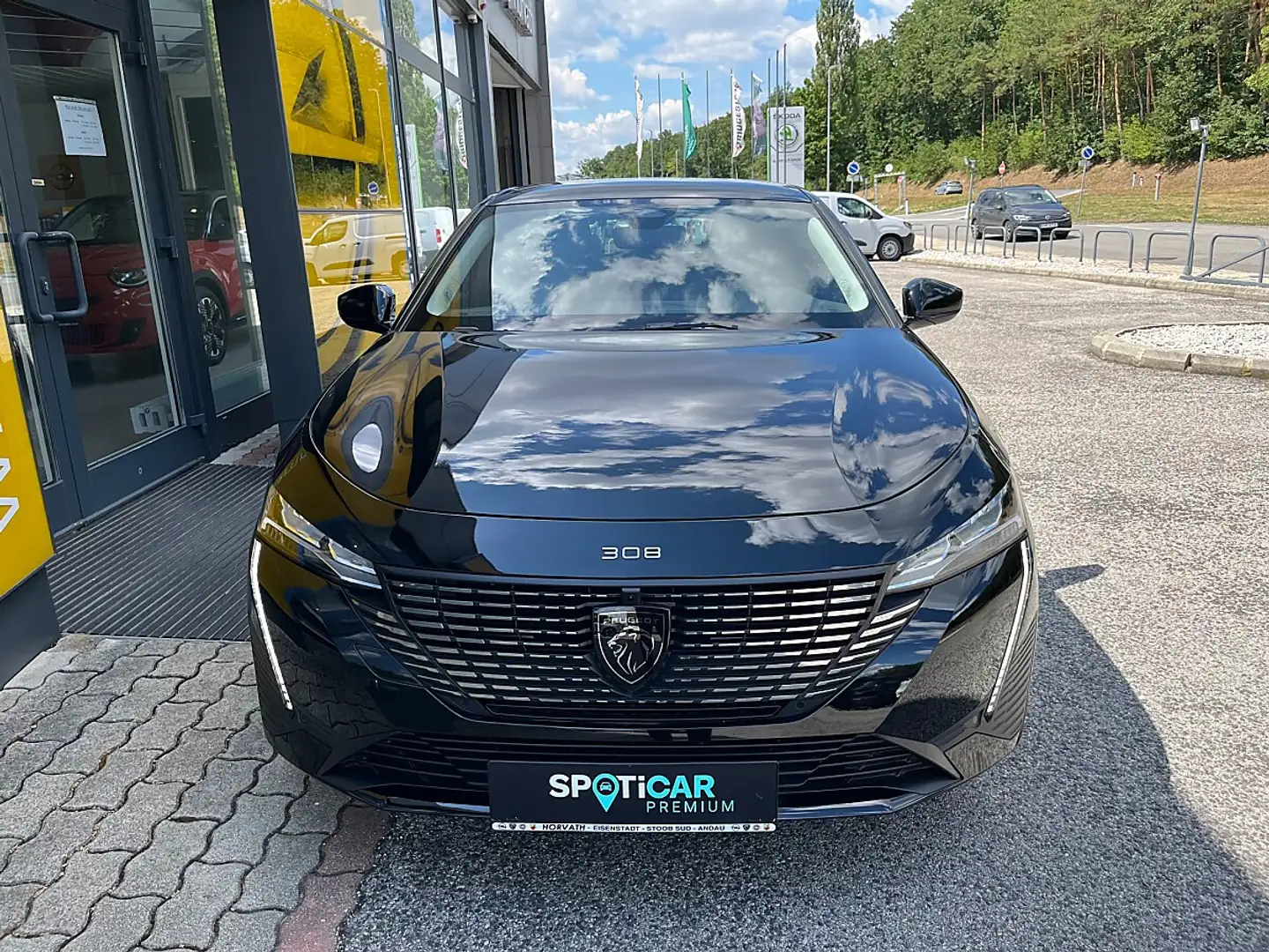 Peugeot 308 SW Hybrid 145 e-DSC6 Allure!NAVI,KAMERA,LED,TOP! Schwarz - 2