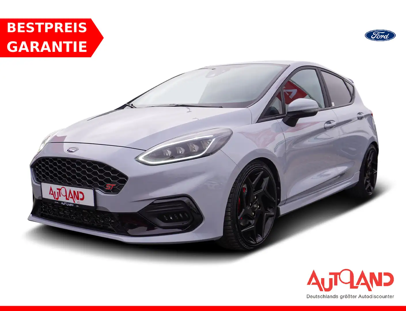 Ford Fiesta 1.5 EcoBoost ST LED Sitzheizung Tempomat Grau - 1