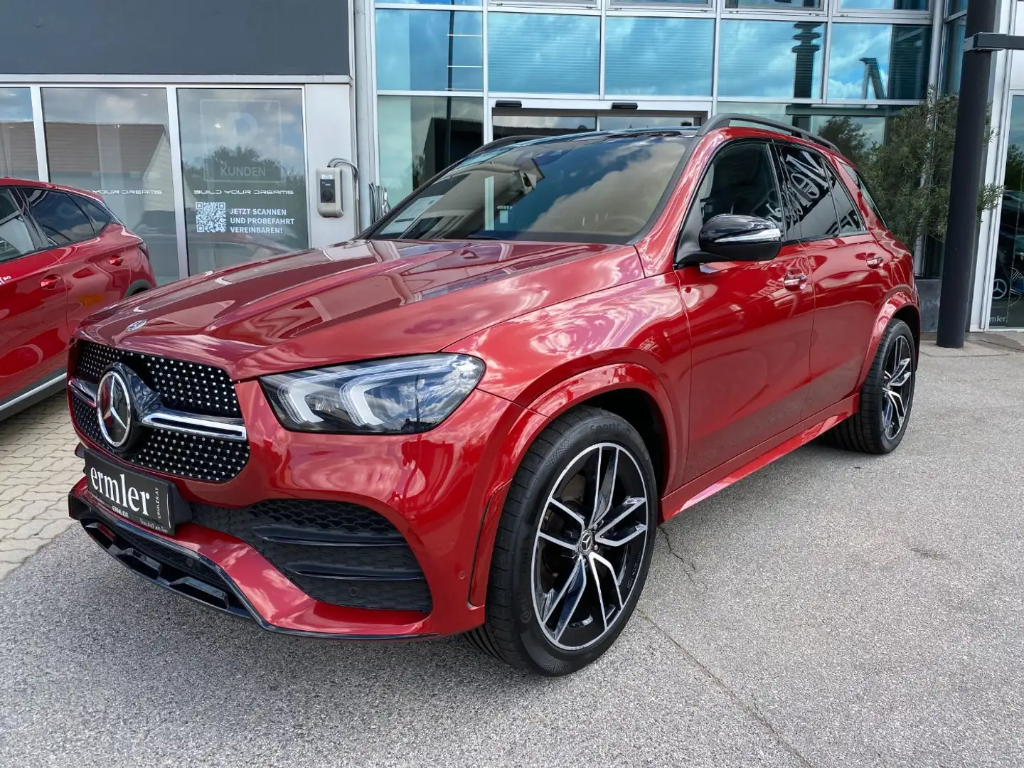 Mercedes-Benz GLE 350 d 4MATIC AMG Klima Burm Shz Ambi eHeck Rot - 2