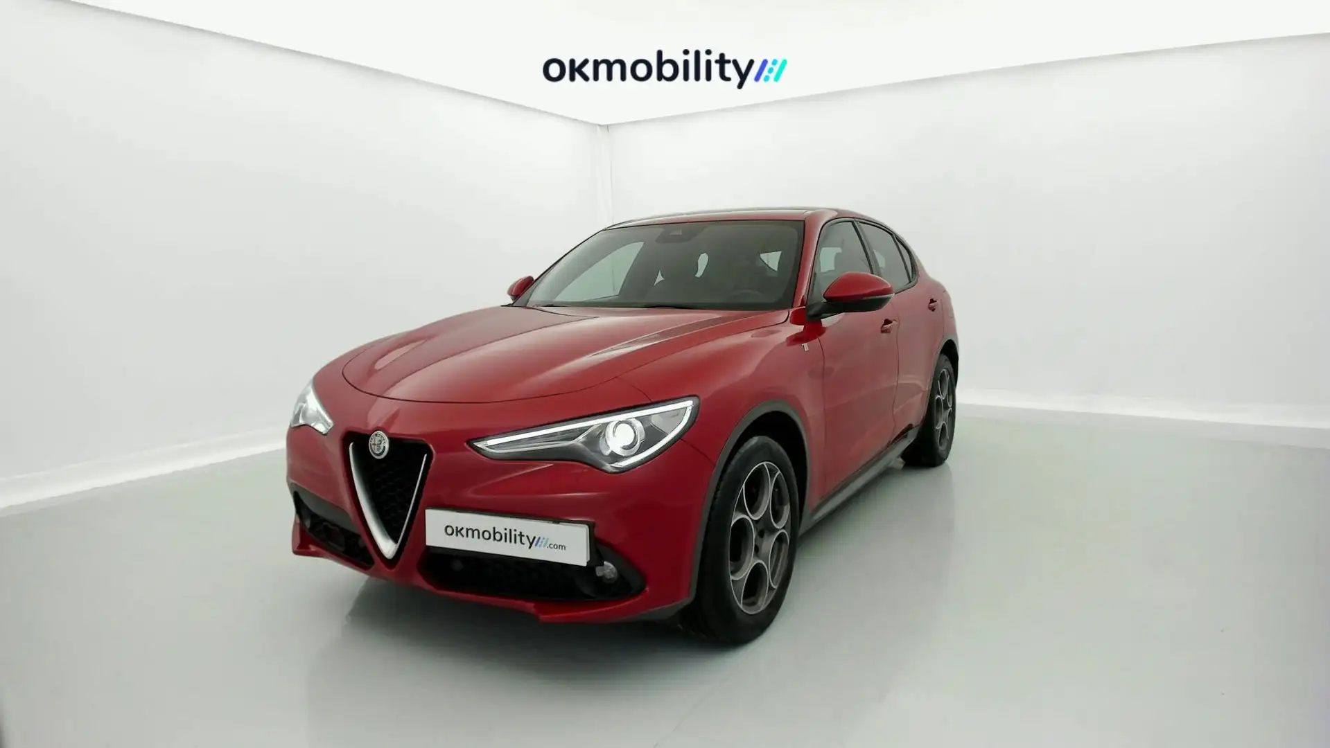 Alfa Romeo Stelvio 2.2 Villa D´Este Q4 210 Aut. Rojo - 1