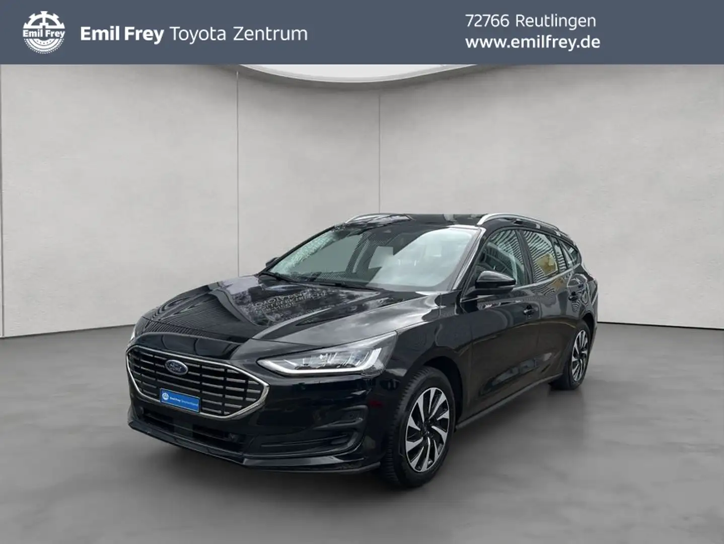 Ford Focus Turnier 1.0 EcoBoost Start-Stopp-System TITA Zwart - 1