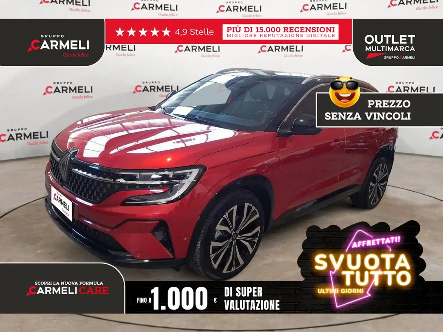 Renault Austral 1.2 E-Tech full hybrid Iconic Esprit Alpine 200cv Roşu - 1