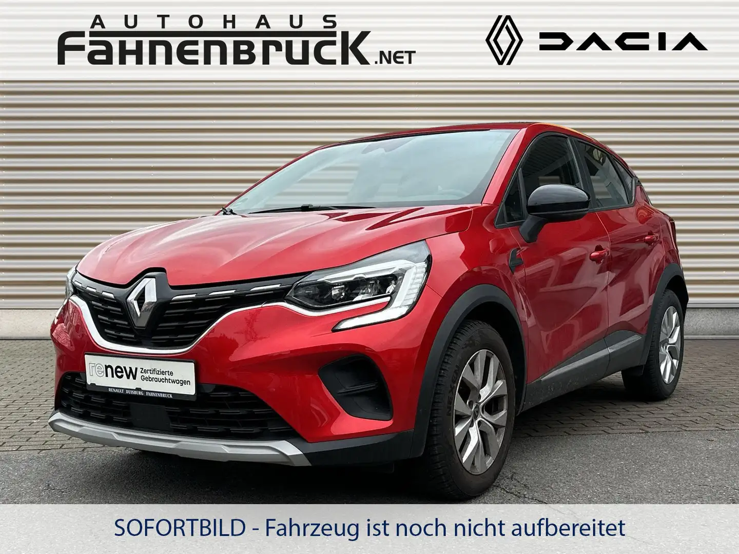 Renault Captur Experience 1.0 TCe 100 Scheckheft Klima Rouge - 1