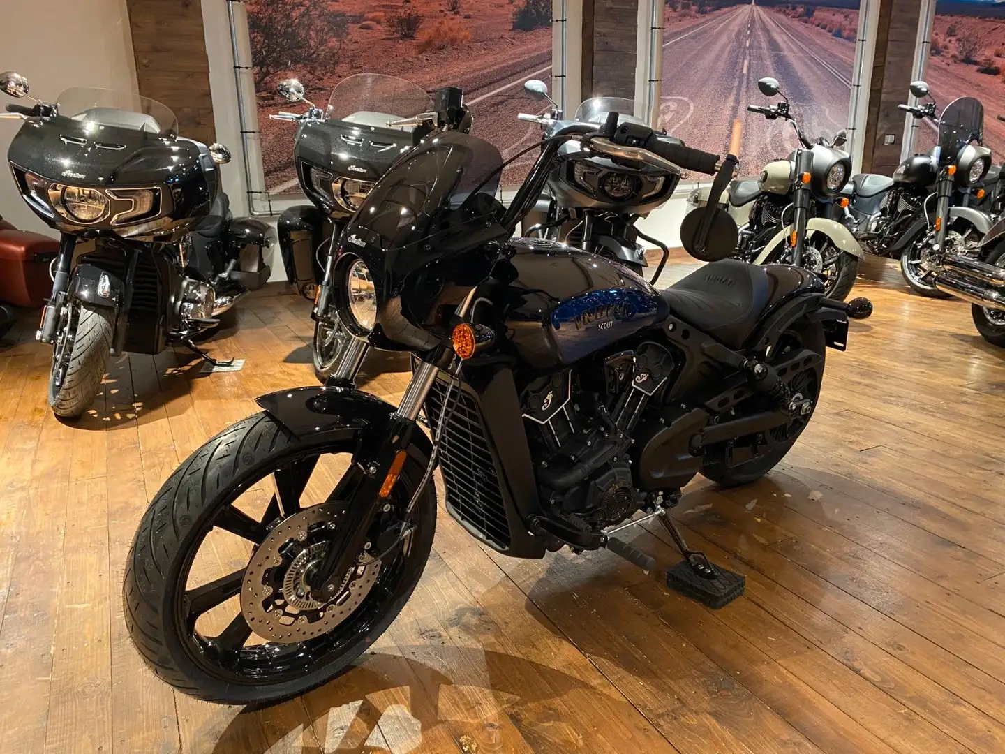 Indian Scout Rogue "ICON"+ Aktion EUR  1.000/3,99 % Szary - 2