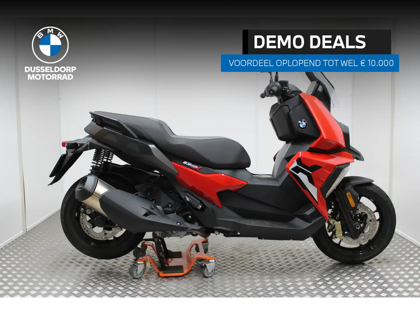 BMW C 400 X Racing red BTW Voertuig Rouge - 1