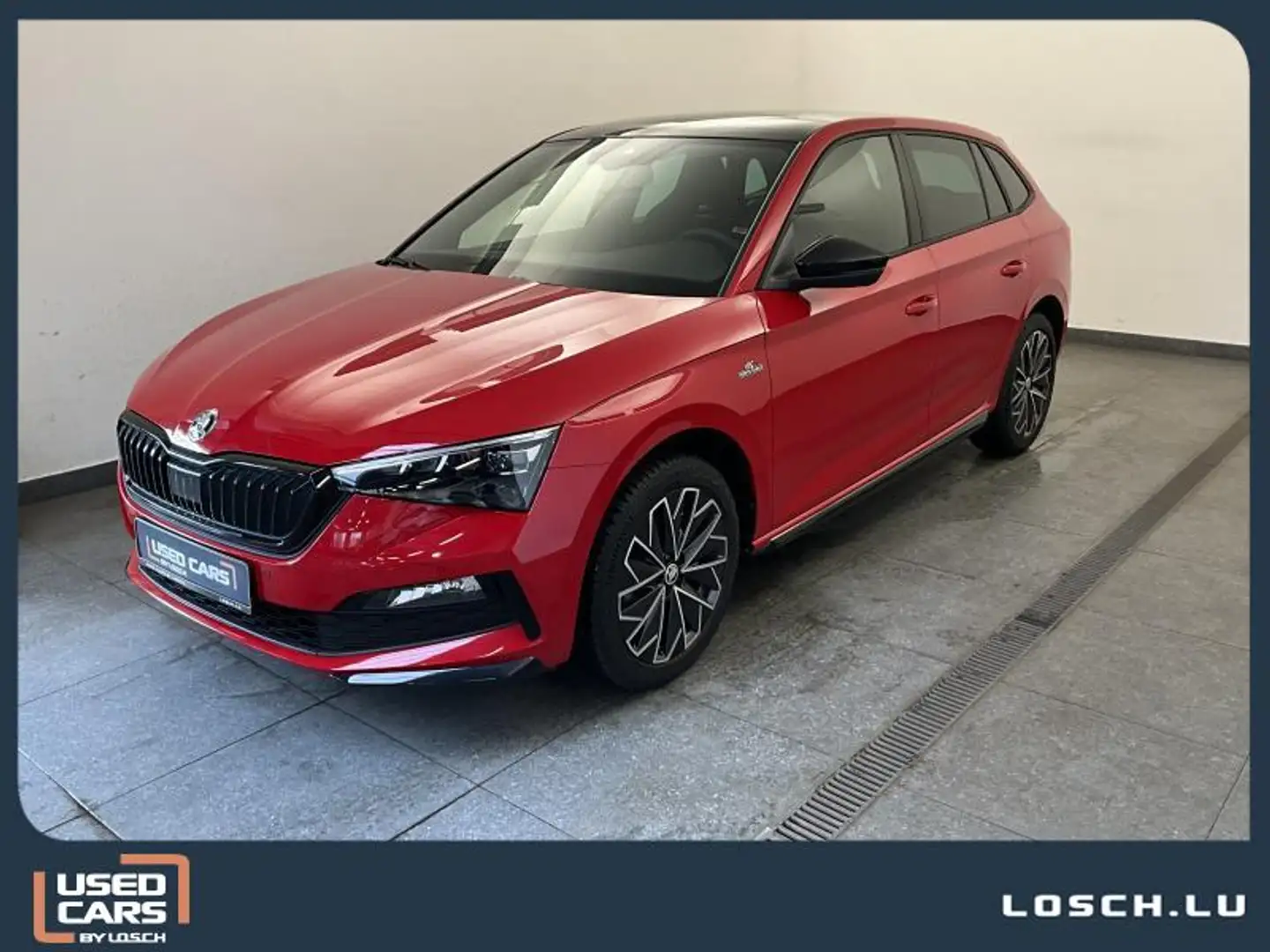 Skoda Scala MONTE-CARLO/LED/NAVI/PANO Rouge - 1