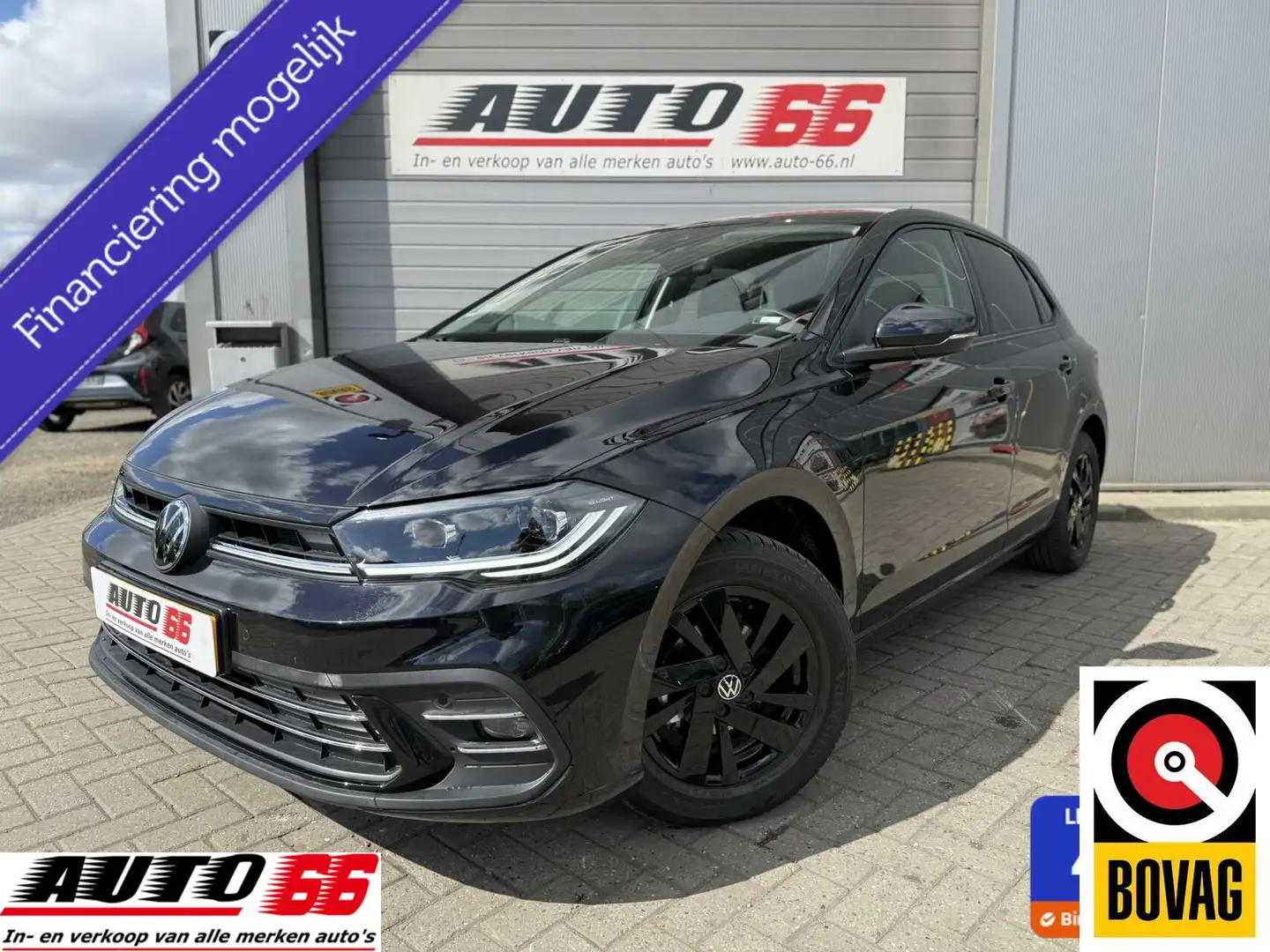 Volkswagen Polo 1.0 TSI Life Edition Zwart - 1
