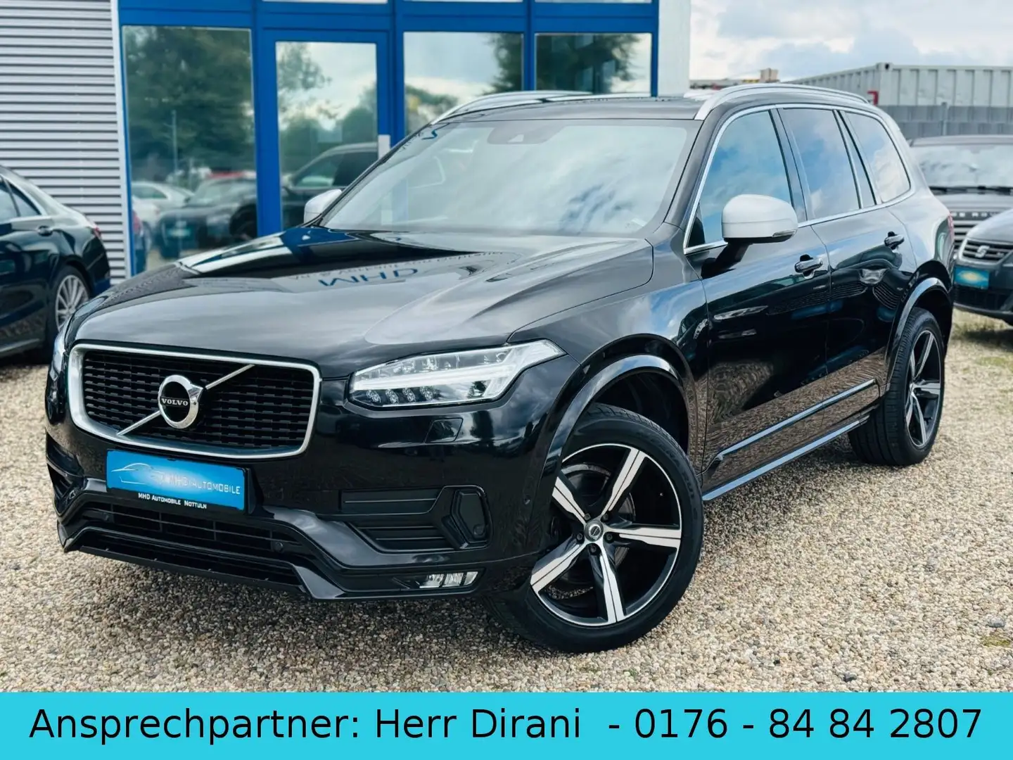 Volvo XC90 R Design AWD *LED*Pano*KeylessGO*ACC*HuD Noir - 2