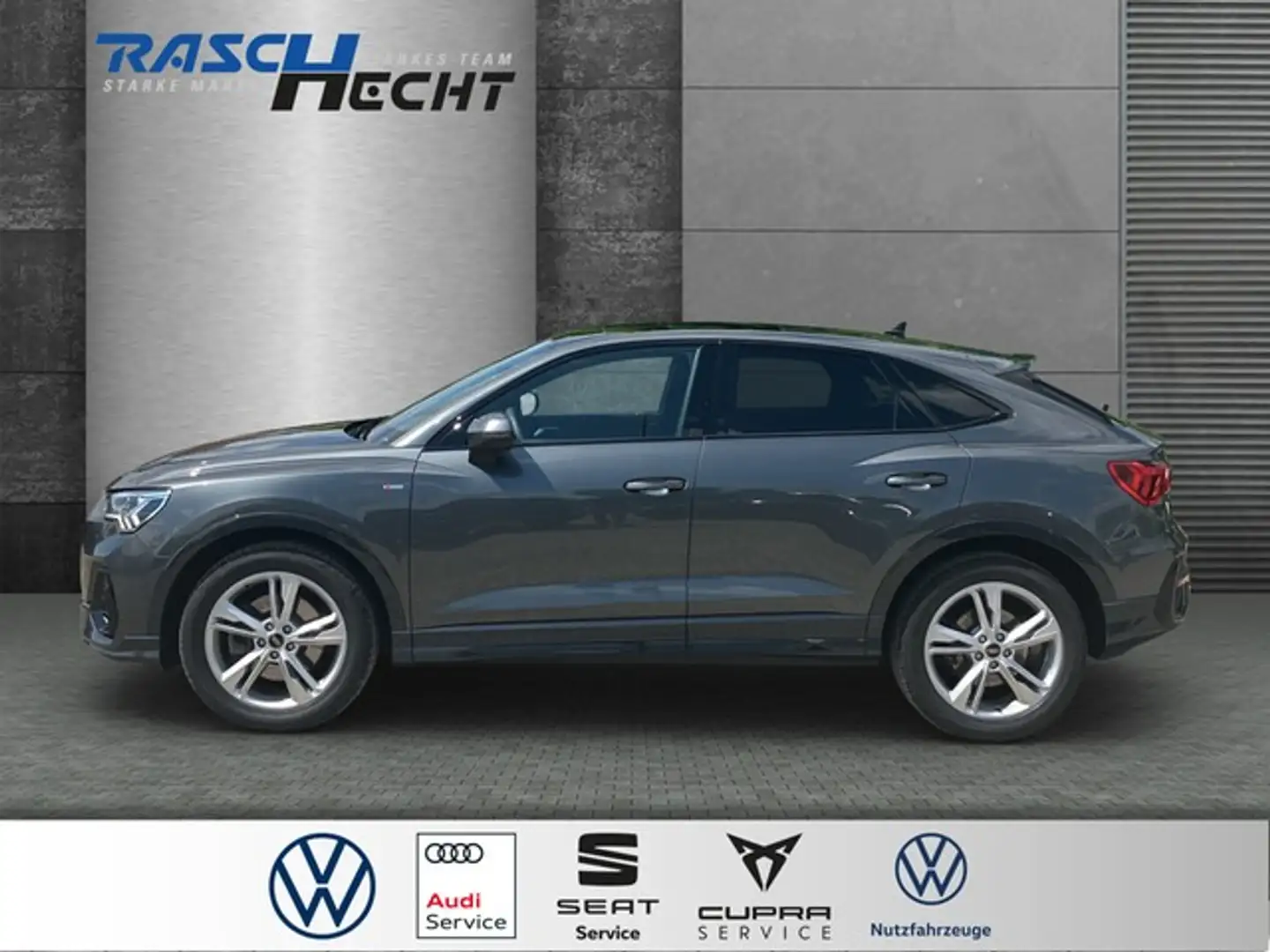 Audi Q3 Sportback S line 40 TFSI quattro Stronic*AHK Grau - 2