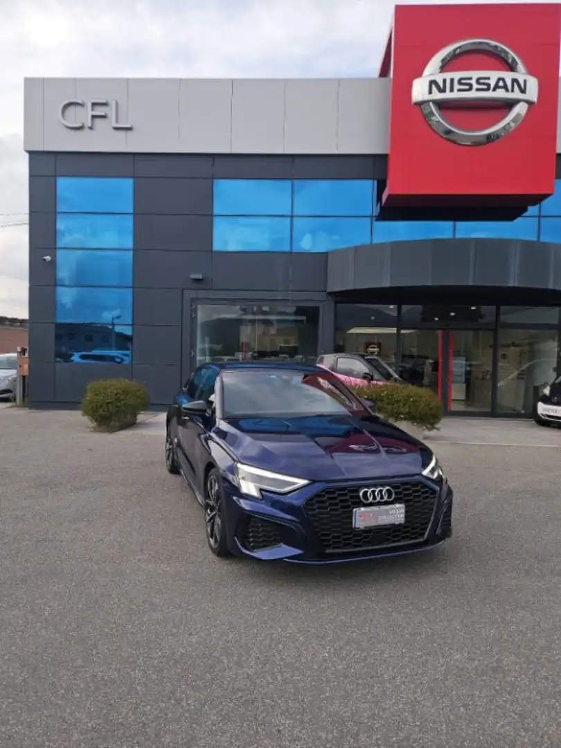 Audi A3 SPB 35 TFSI S tronic S line edition Blauw - 1