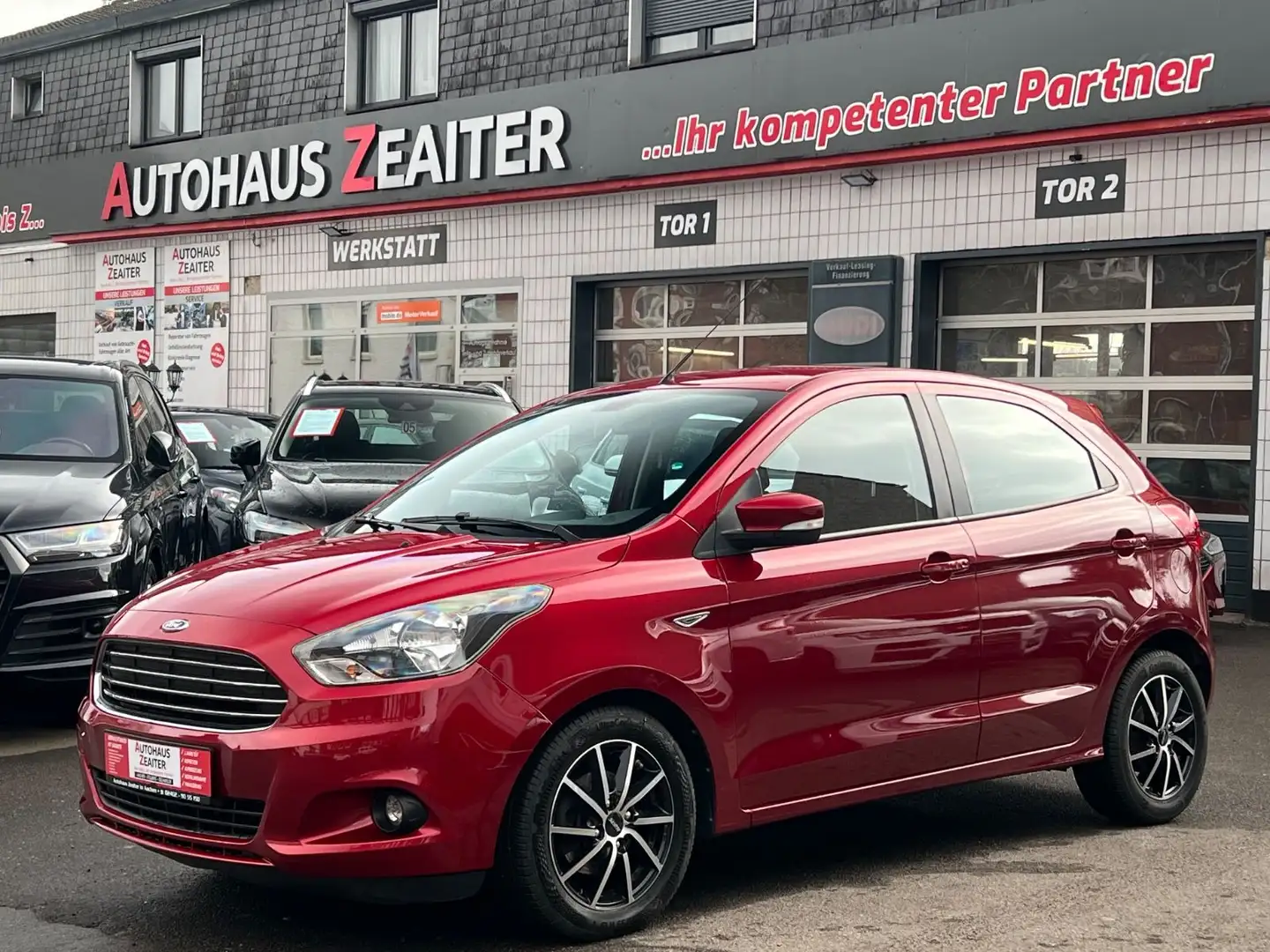 Ford Ka/Ka+ KA+ Cool & Sound*TÜV*INS*90TKM* Rot - 1