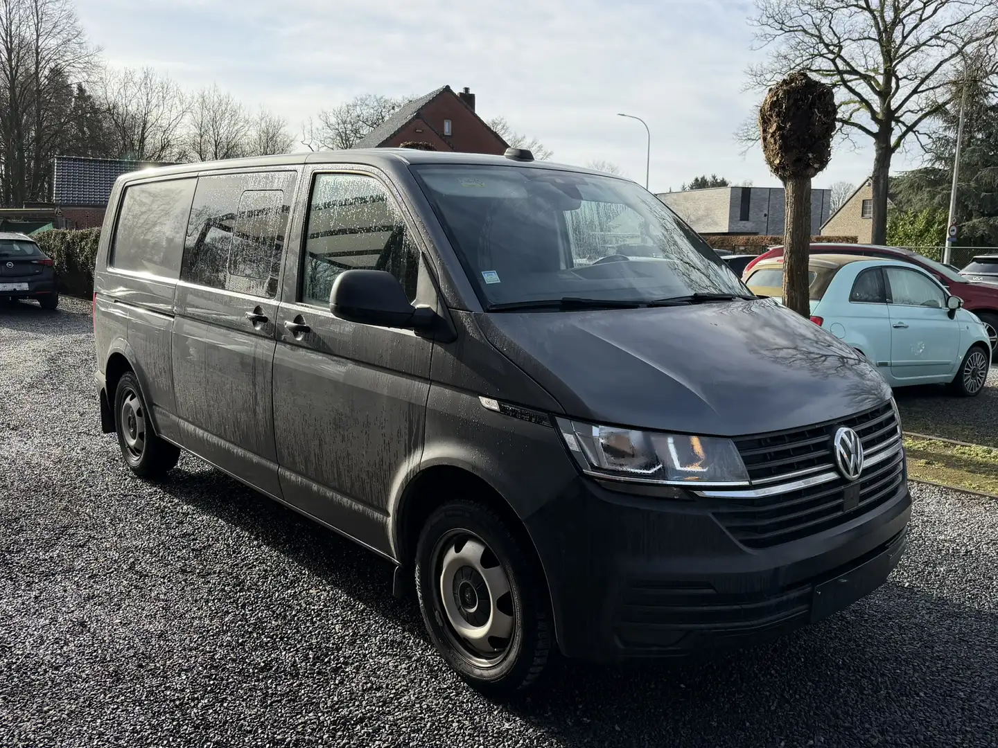 Volkswagen T6.1 Transporter L2 H1 2.0TDi Dubbele cabine 2021 DSG Navi Garantie Gris - 2