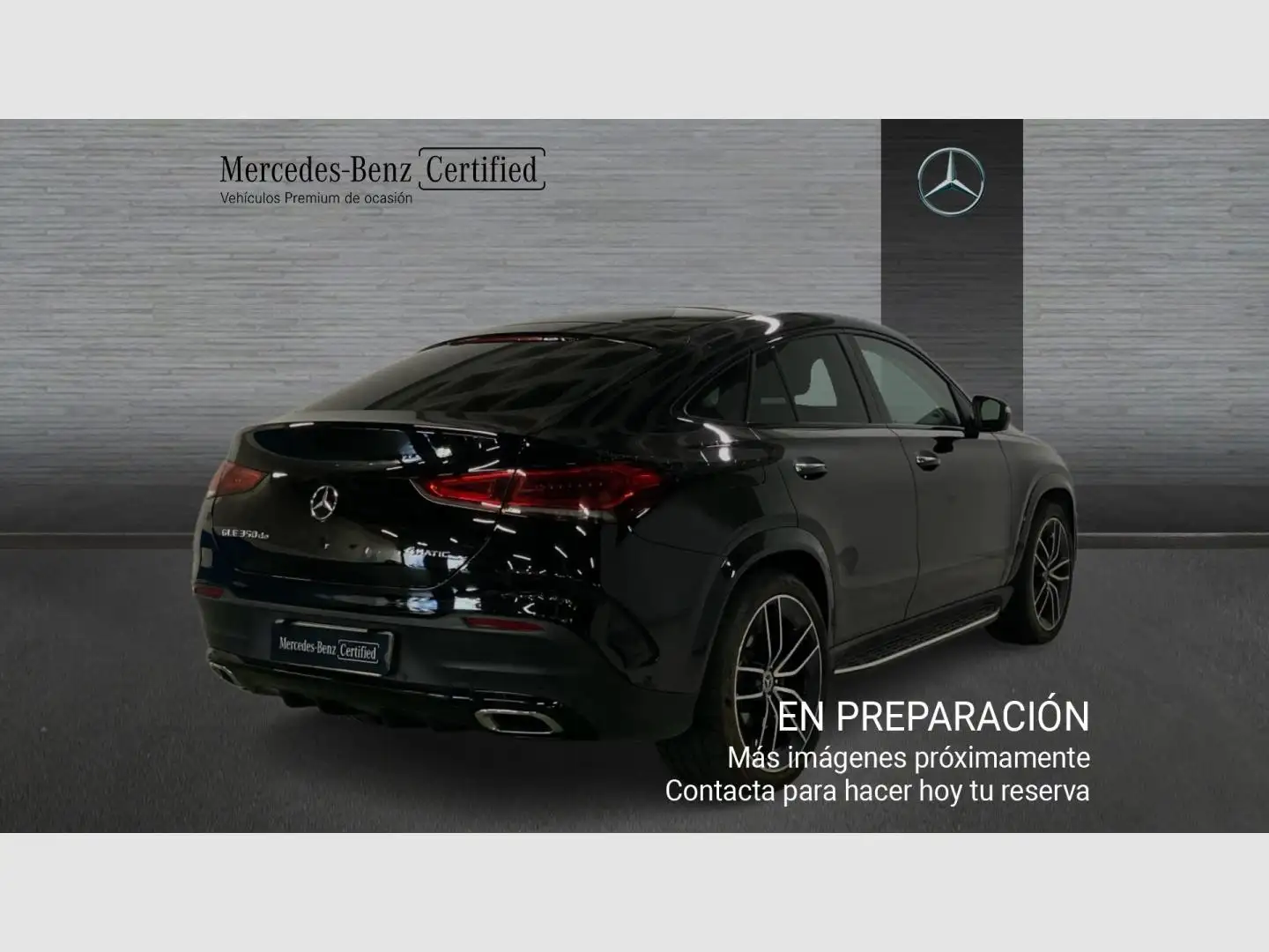Mercedes-Benz GLE 350 Coupé de 4MATIC (Híbrido Enchufable) Negro - 2