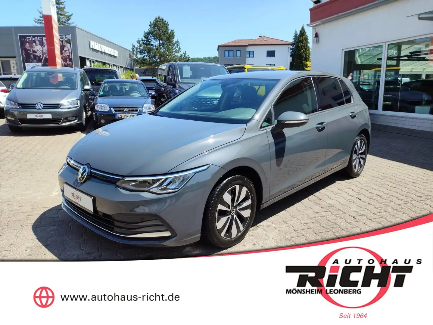 Volkswagen Golf 2.0 TDI DSG Move AHK Kam. Navi LED ACC SHZ Grigio - 1