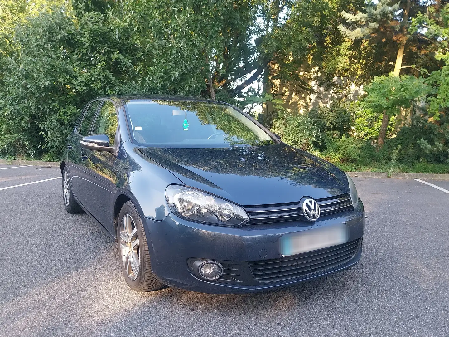 Volkswagen Golf Golf 2.0 TDI 110 FAP CR Confortline Bleu - 1