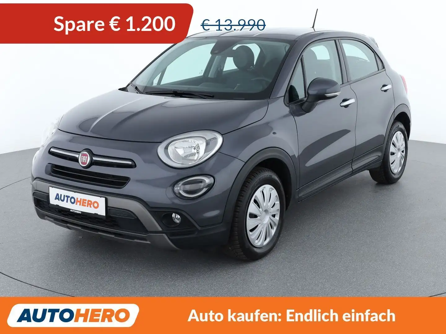 Fiat 500X 1.0 Turbo City Cross Grau - 1