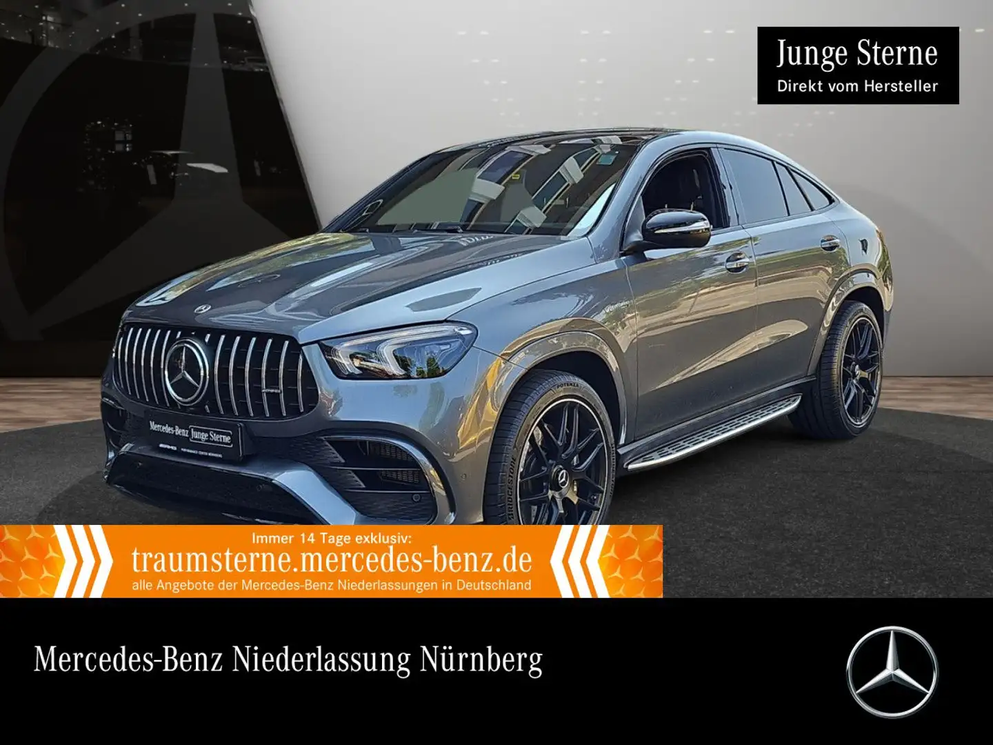Mercedes-Benz GLE 63 AMG GLE 63 Coupé 4M NIGHT+PANO+360+MULTIBEAM+FAHRASS Gris - 1